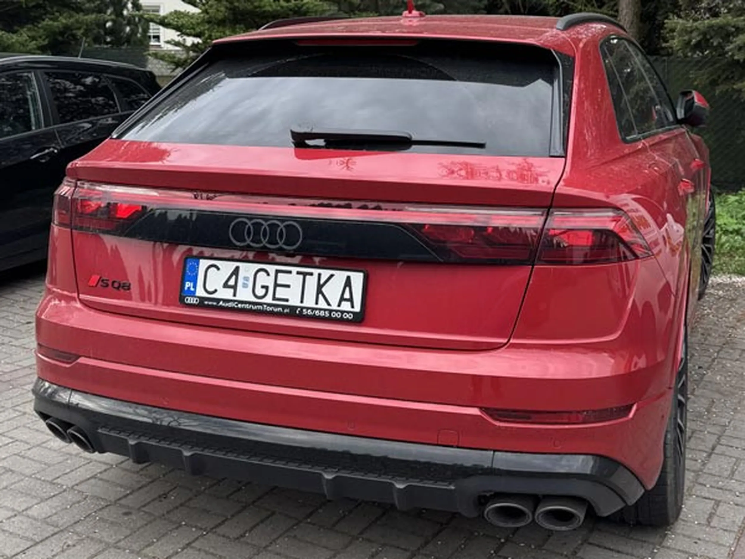 Fajny numer, blacha C4 GETKA