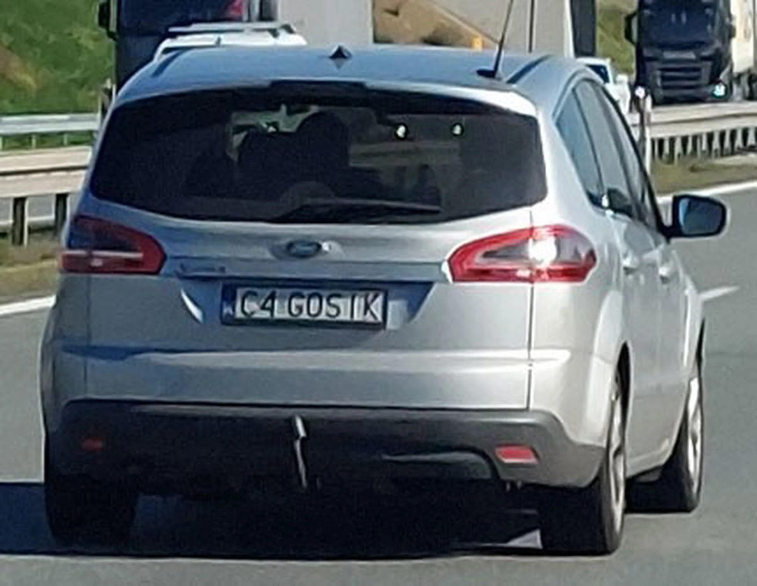 Fajny numer, blacha C4 GOSIK