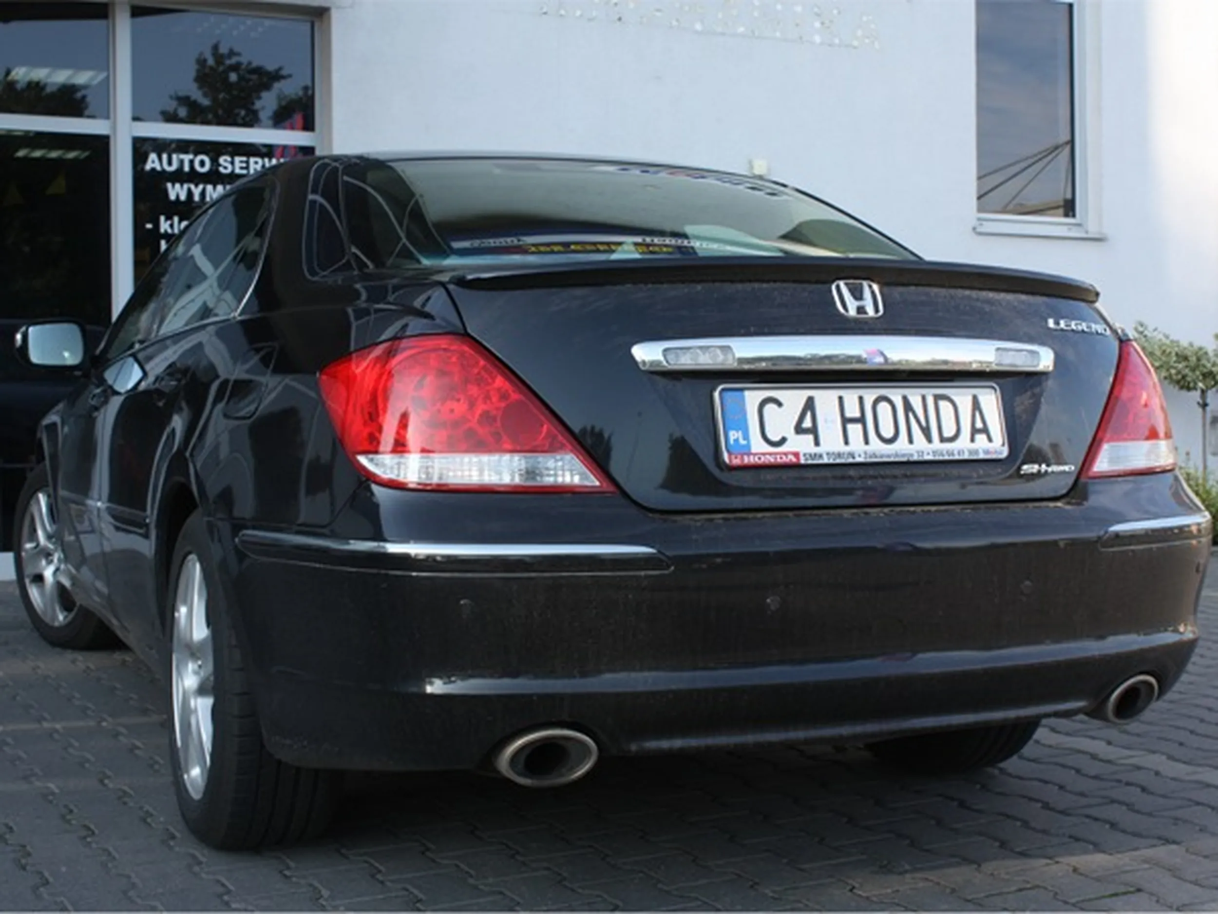 Fajny numer, blacha C4 HONDA