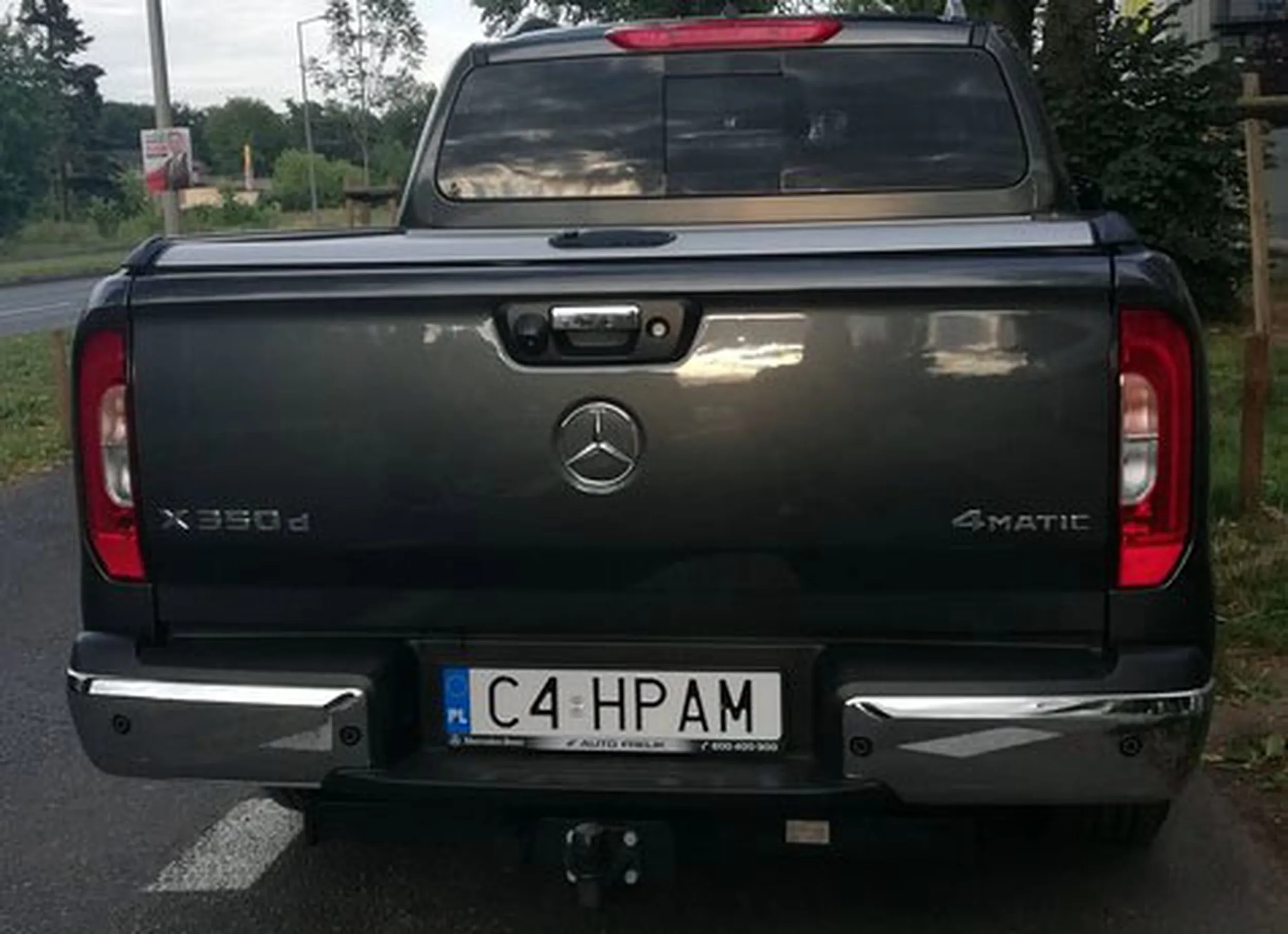 Fajny numer, blacha C4 HPAM