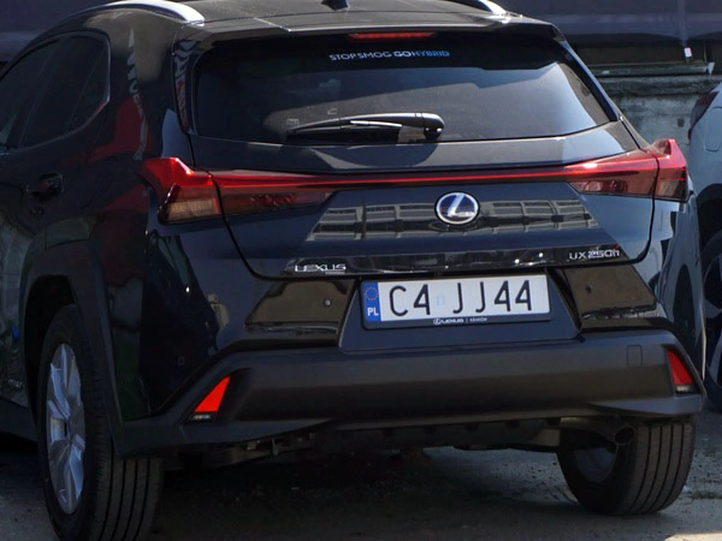 Fajny numer, blacha C4 JJ44