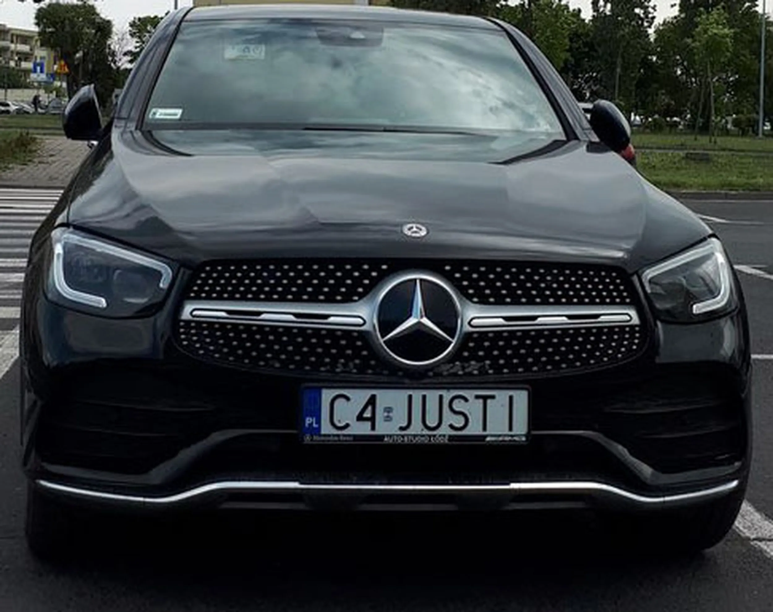 Fajny numer, blacha C4 JUSTI