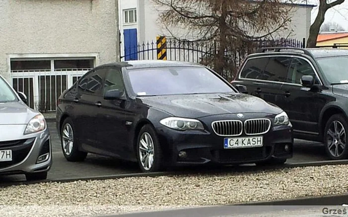 Fajny numer, blacha C4 KASH