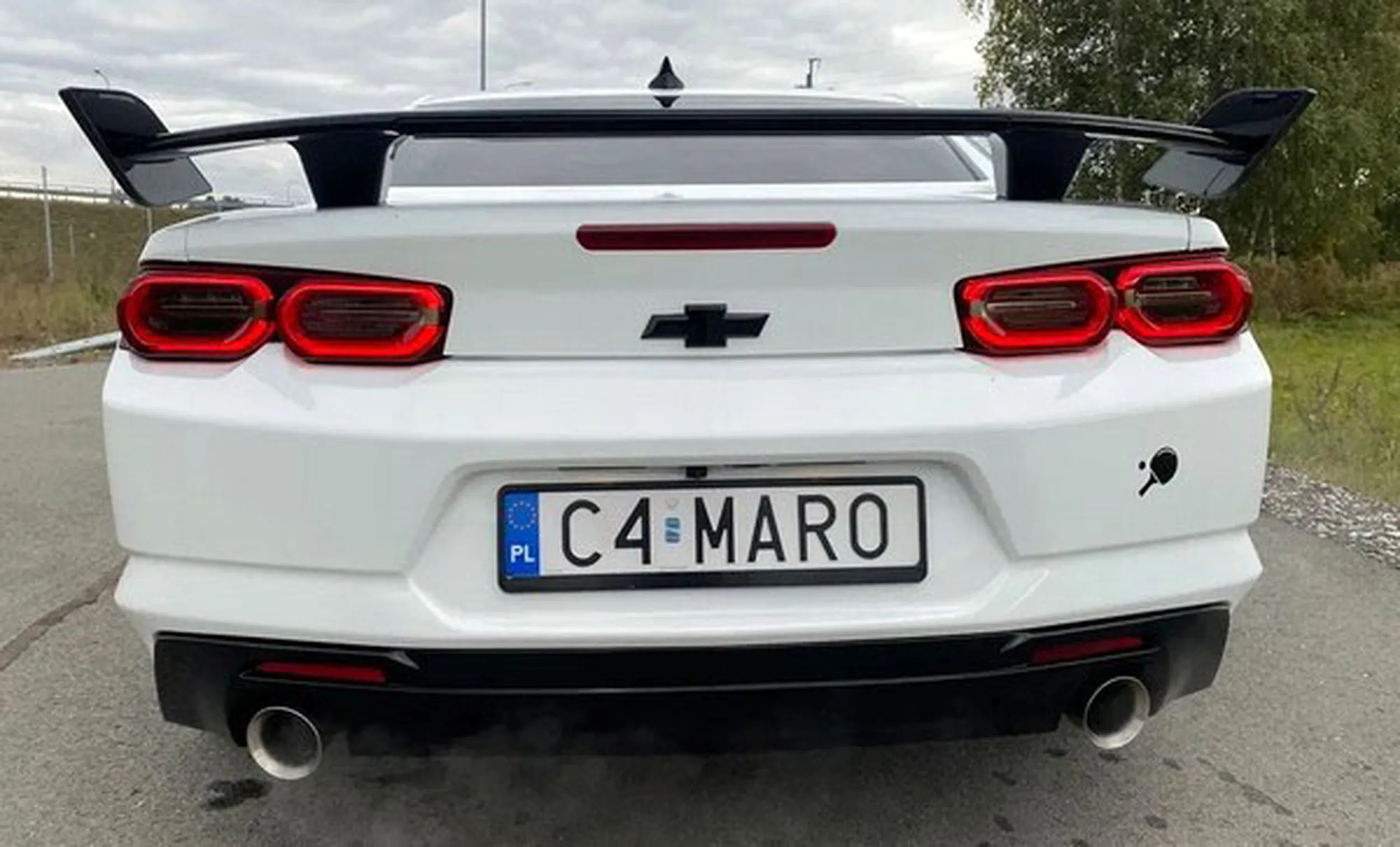 Fajny numer, blacha C4 MARO