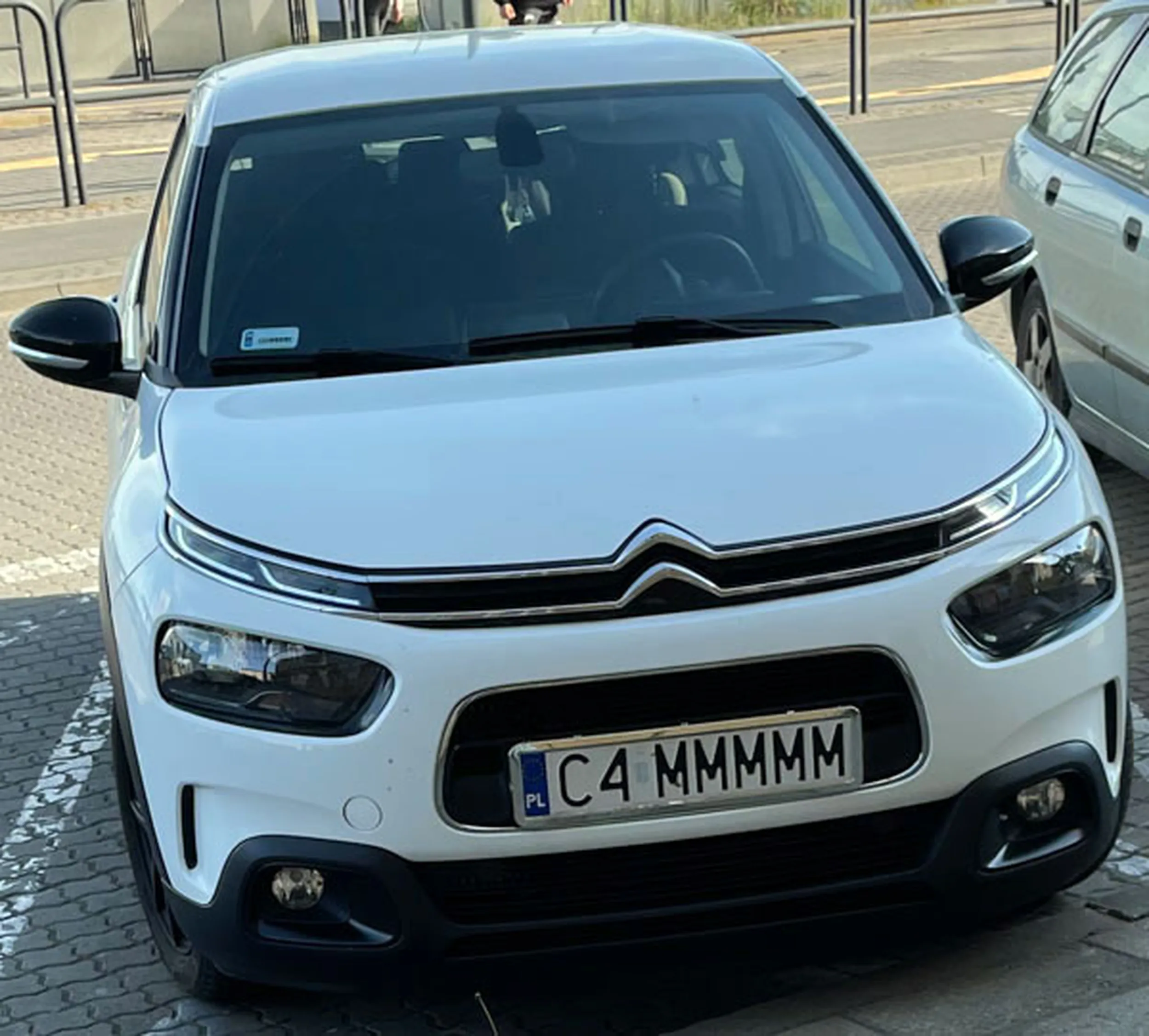 Fajny numer, blacha C4 MMMMM