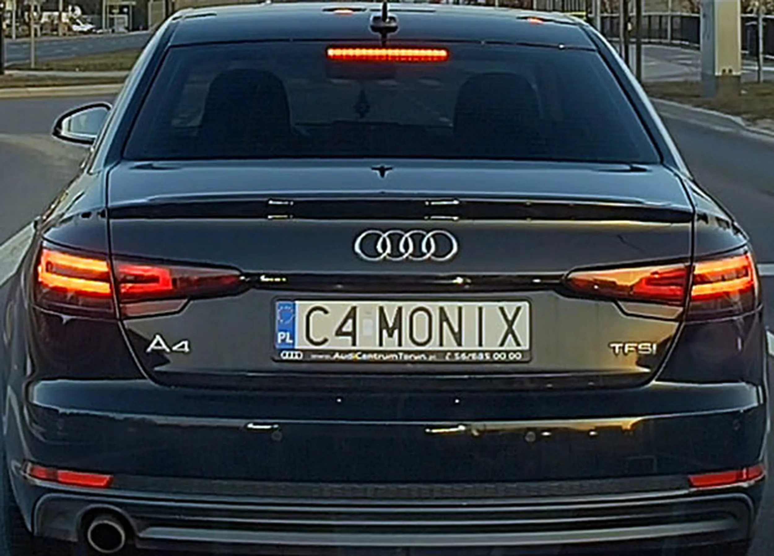 Fajny numer, blacha C4 MONIX