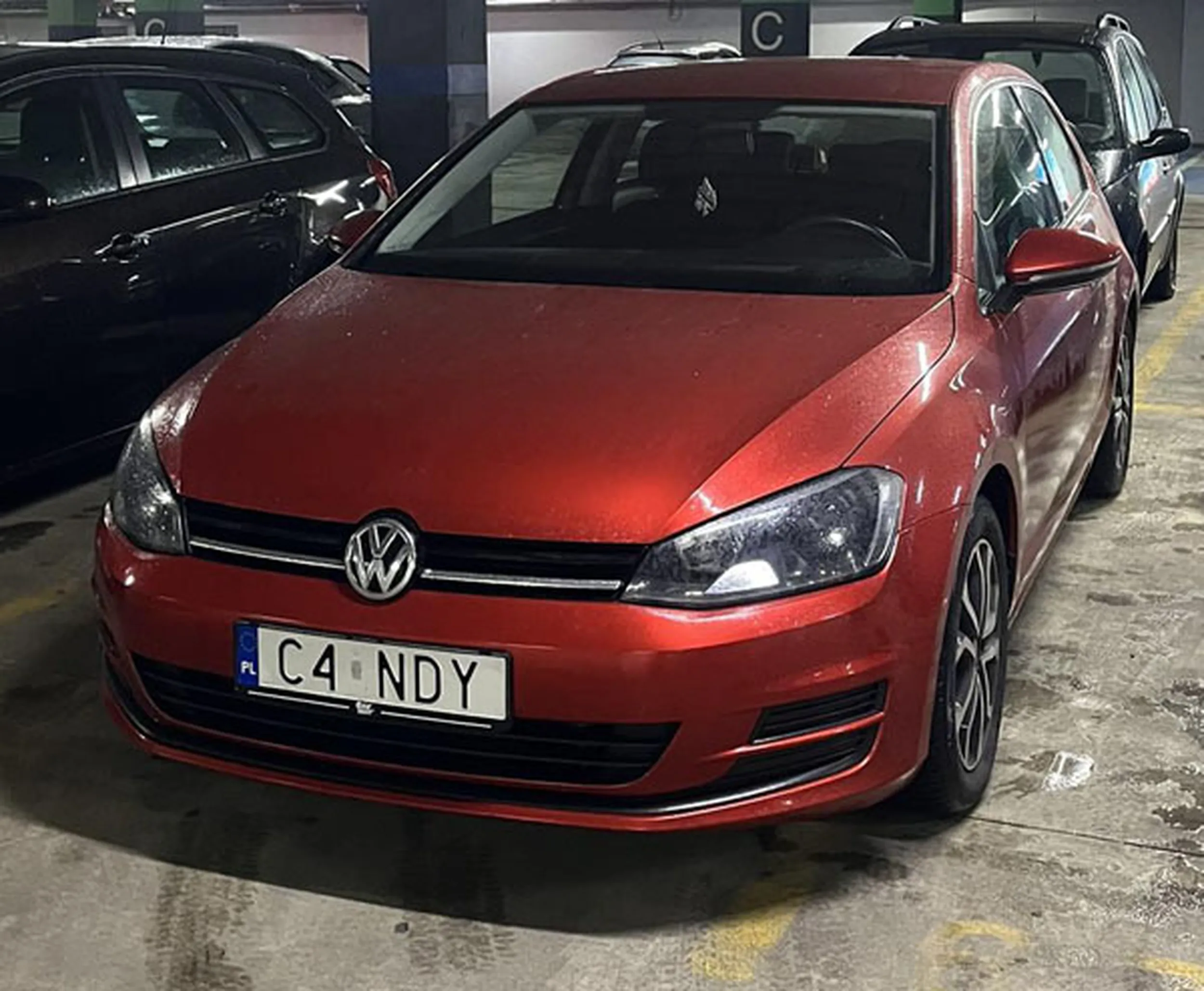 Fajny numer, blacha C4 NDY