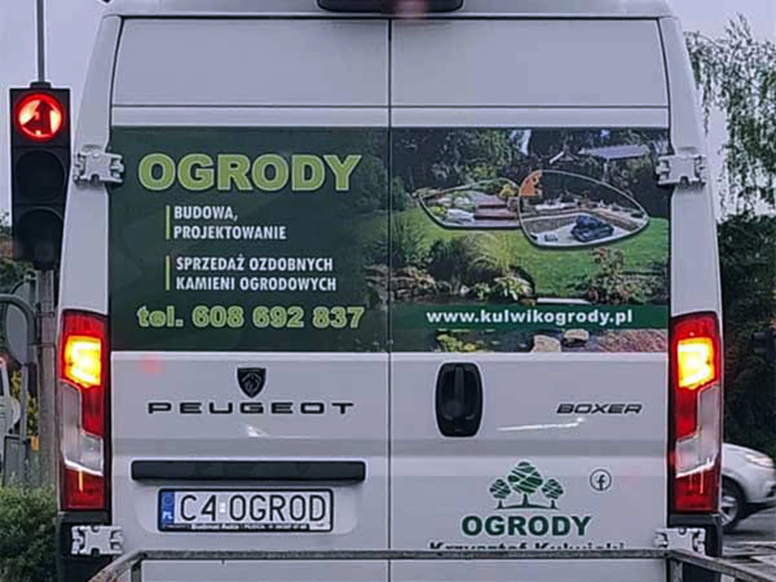 Fajny numer, blacha C4 OGROD