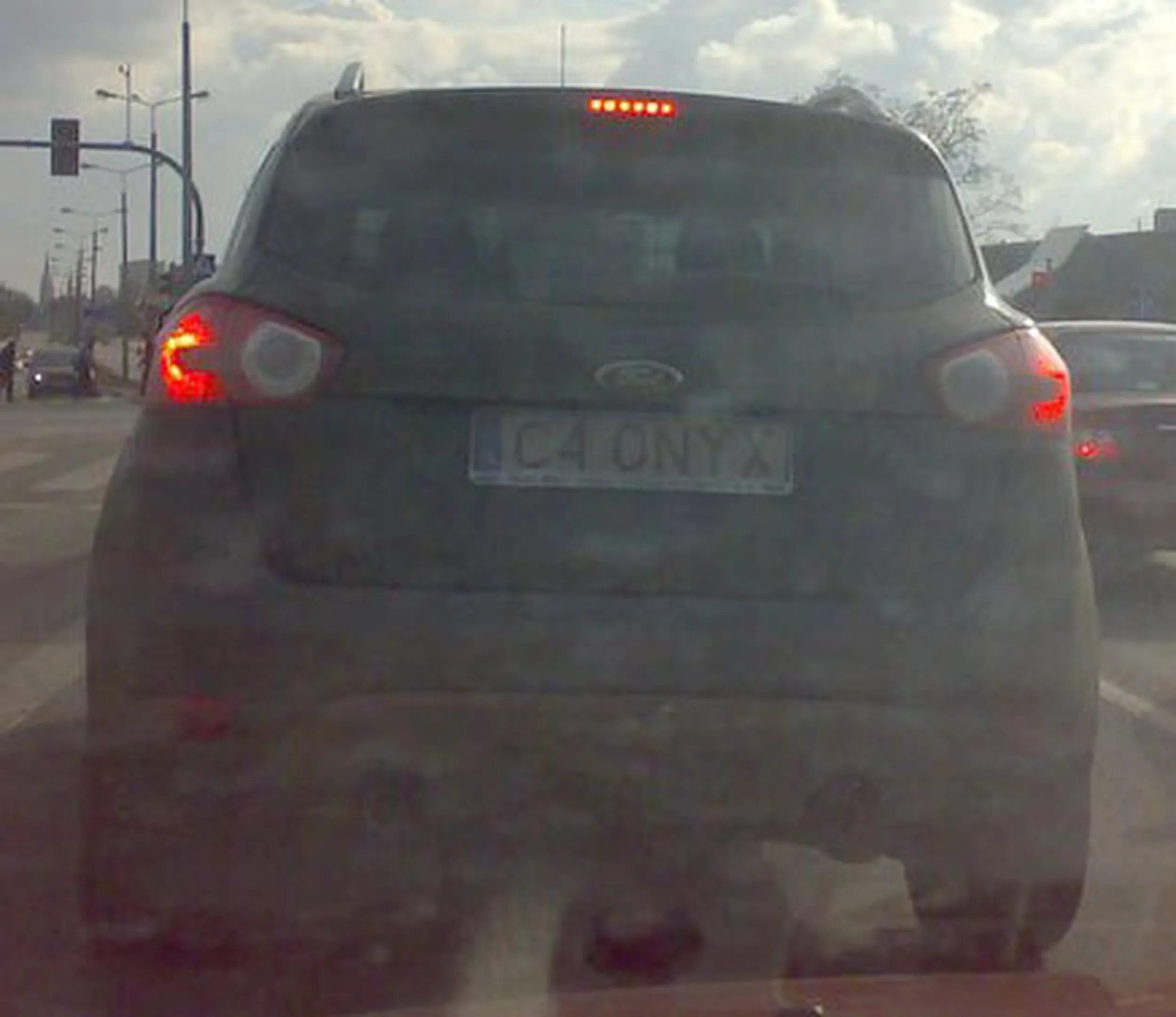 Fajny numer, blacha C4 ONYX