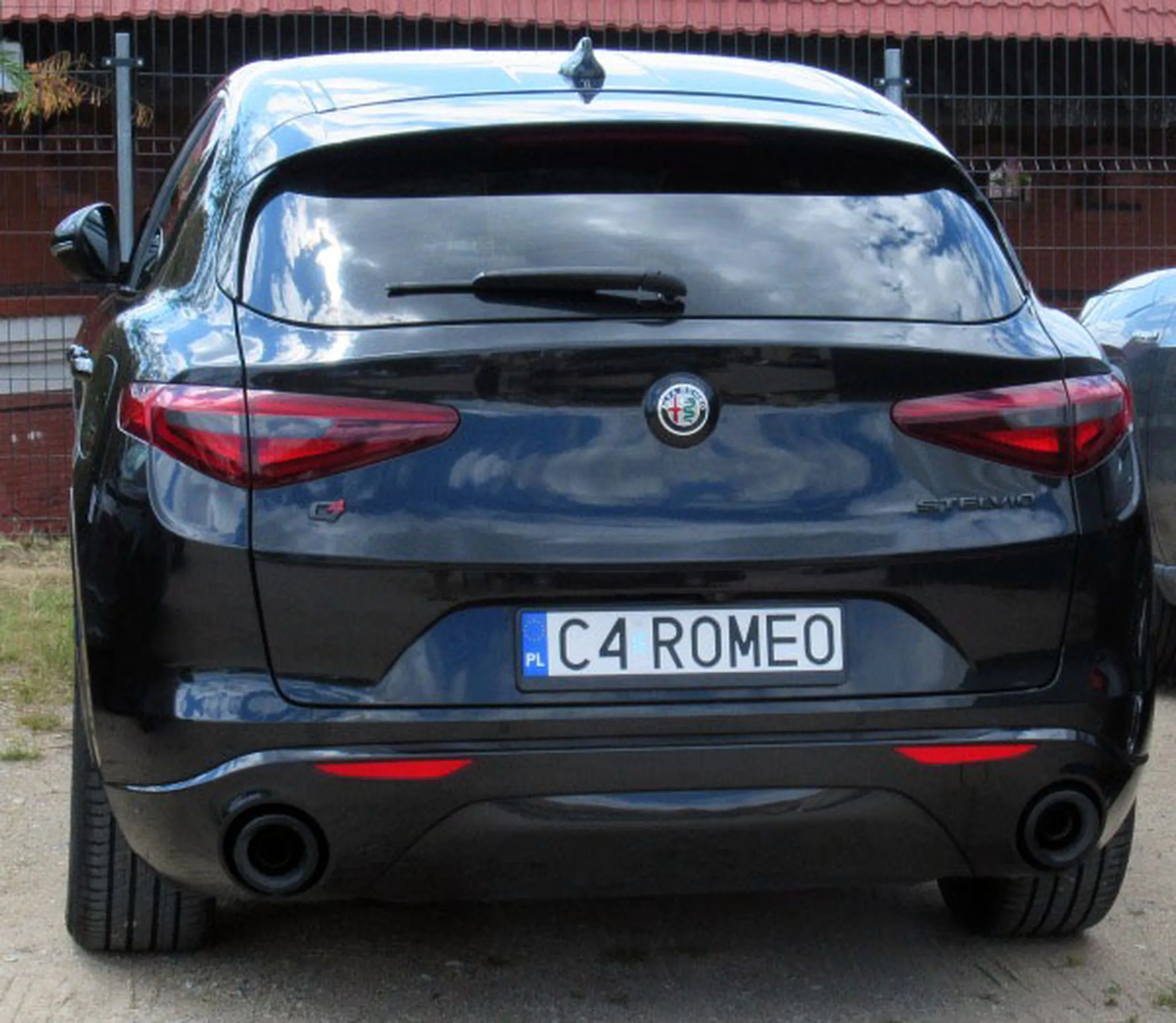 Fajny numer, blacha C4 ROMEO