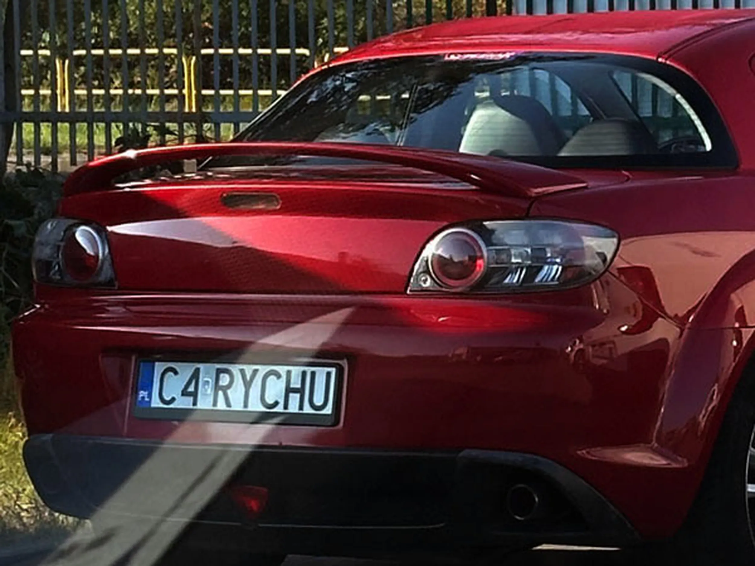 Fajny numer, blacha C4 RYCHU