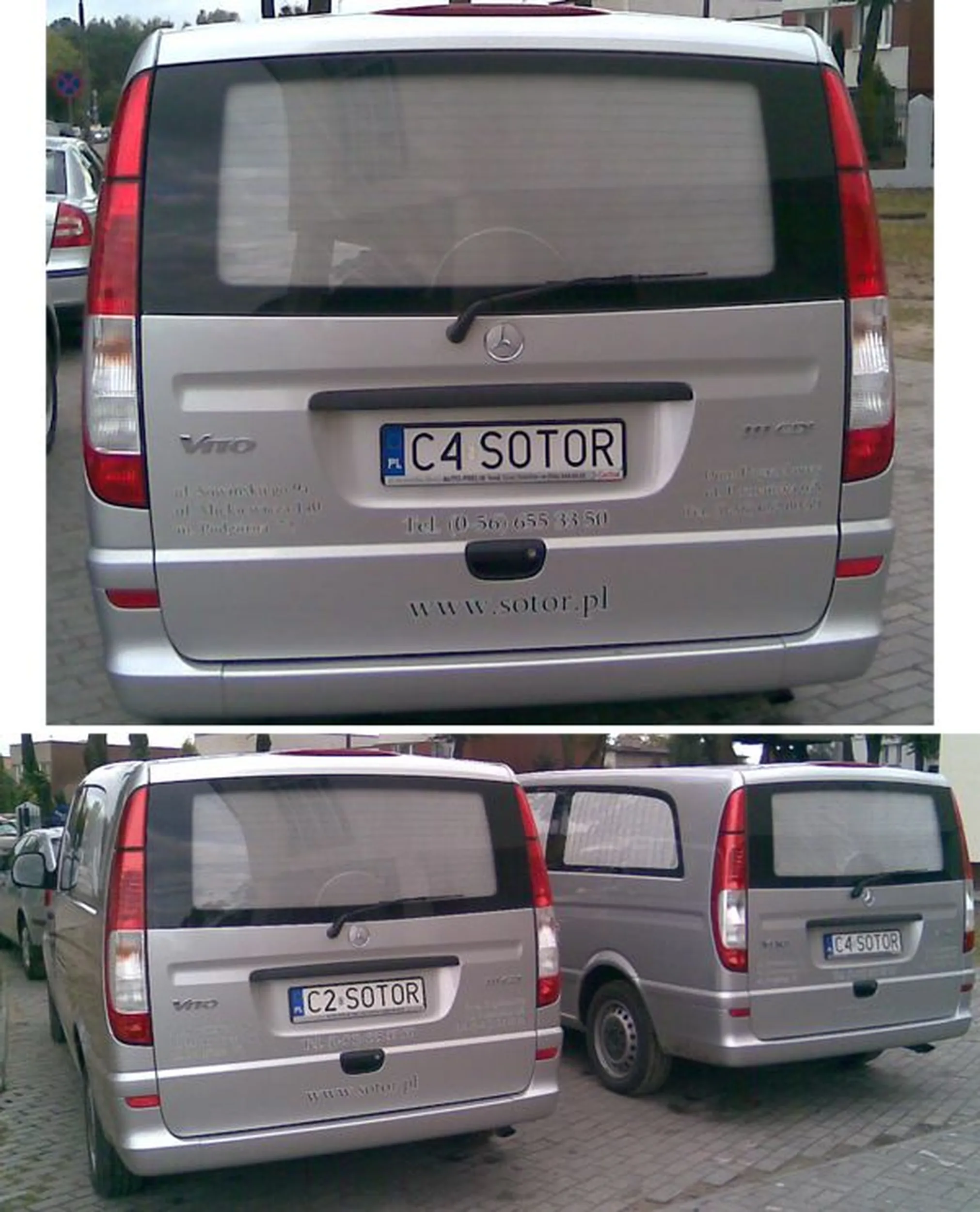 Fajny numer, blacha C4 SOTOR