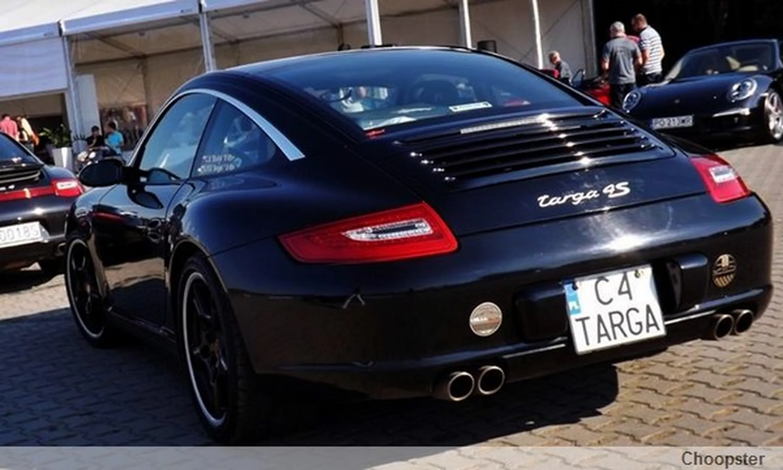 Fajny numer, blacha C4 TARGA