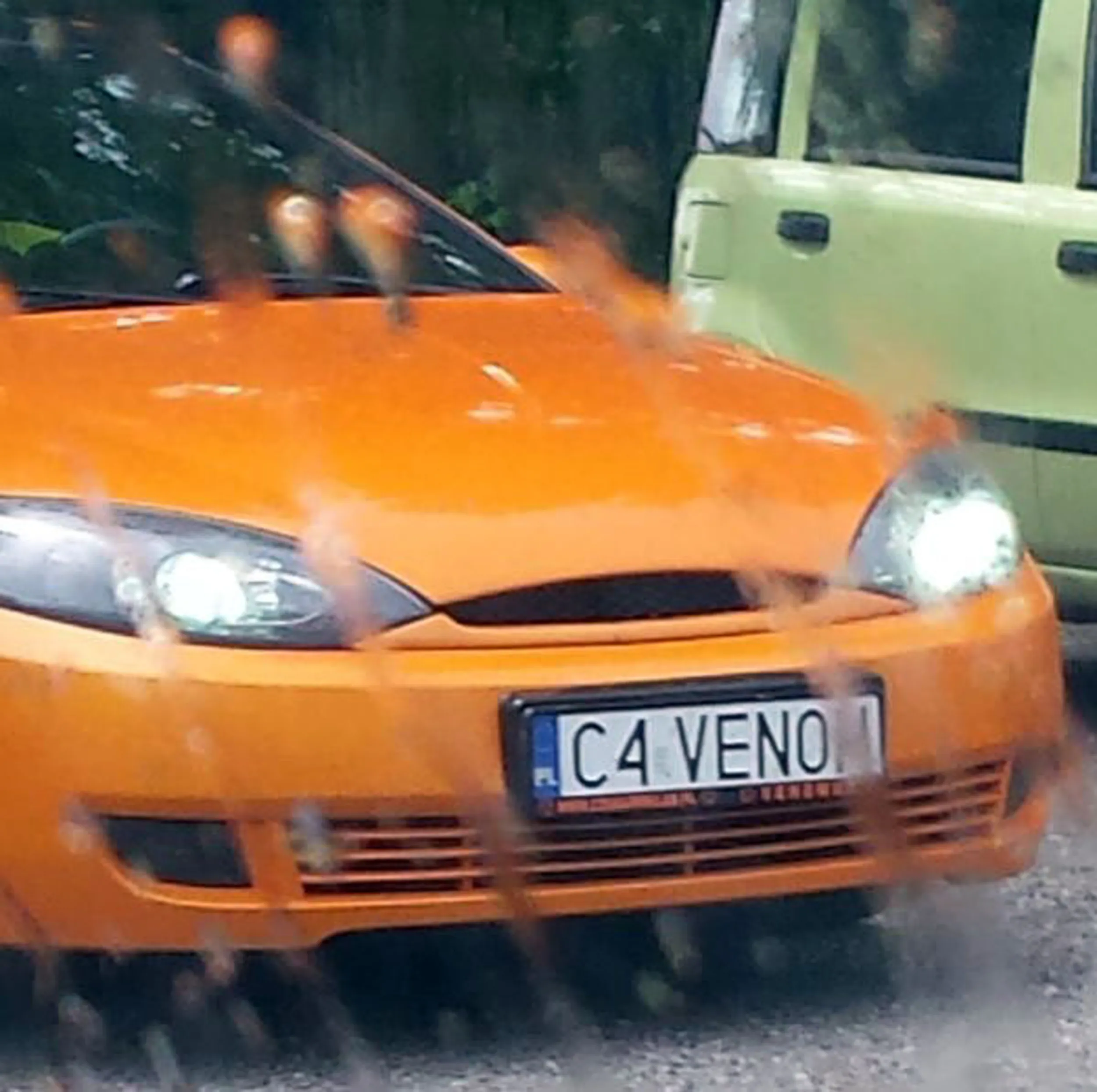 Fajny numer, blacha C4 VENOM