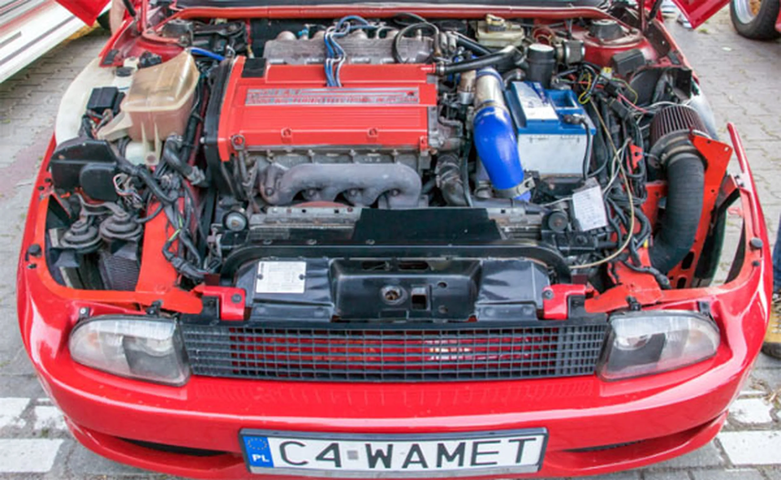 Fajny numer, blacha C4 WAMET