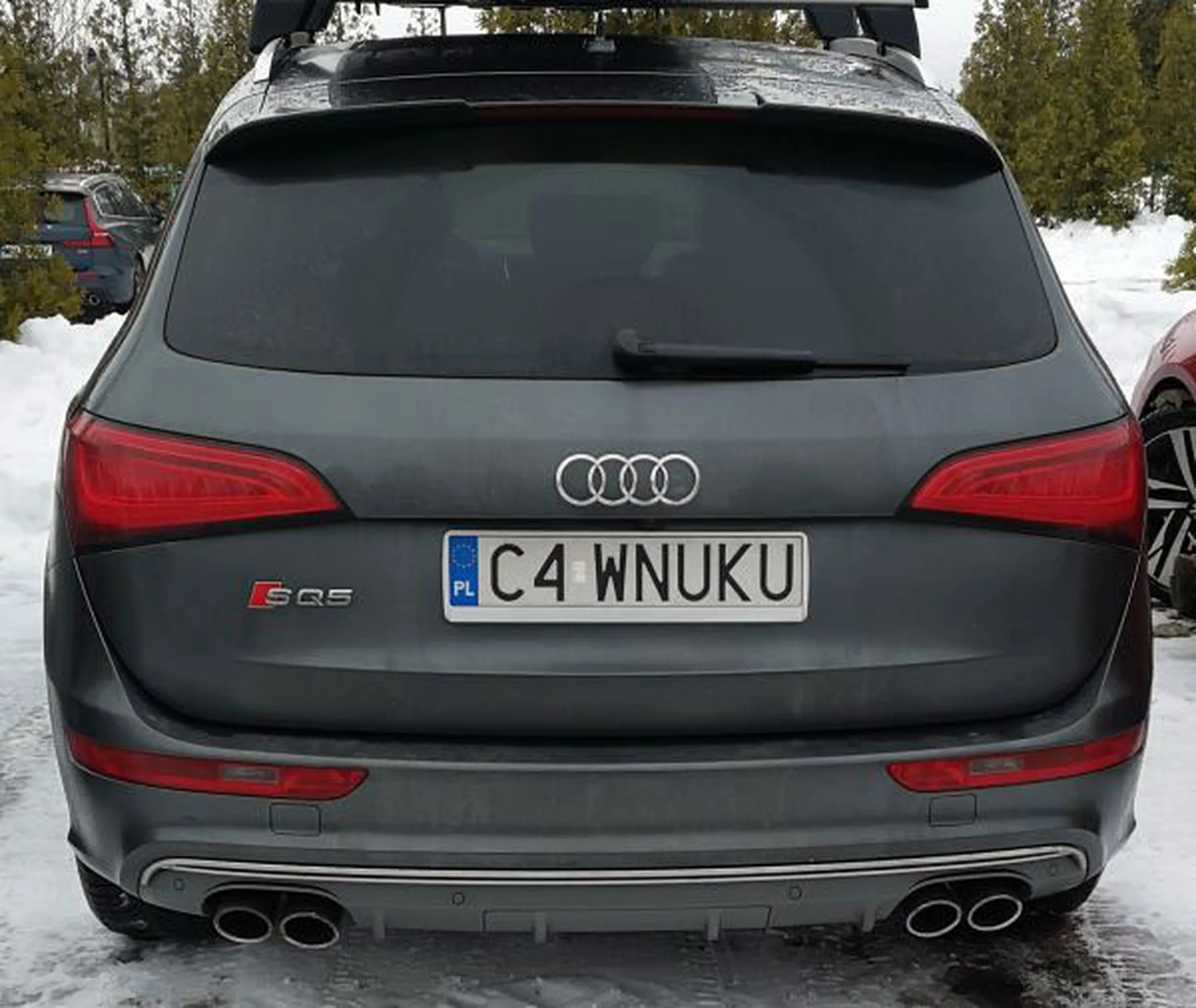 Fajny numer, blacha C4 WNUKU