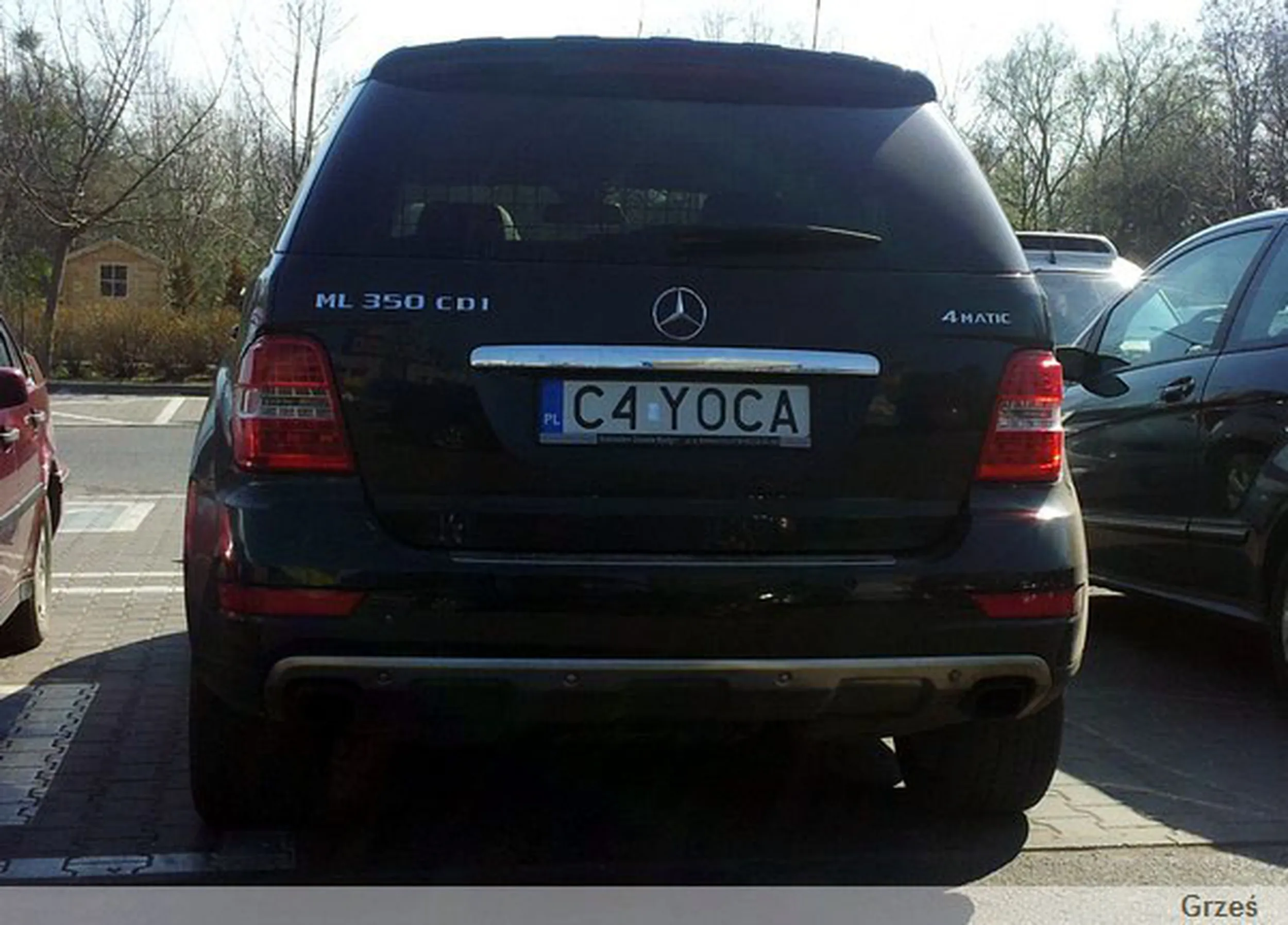 Fajny numer, blacha C4 YOCA