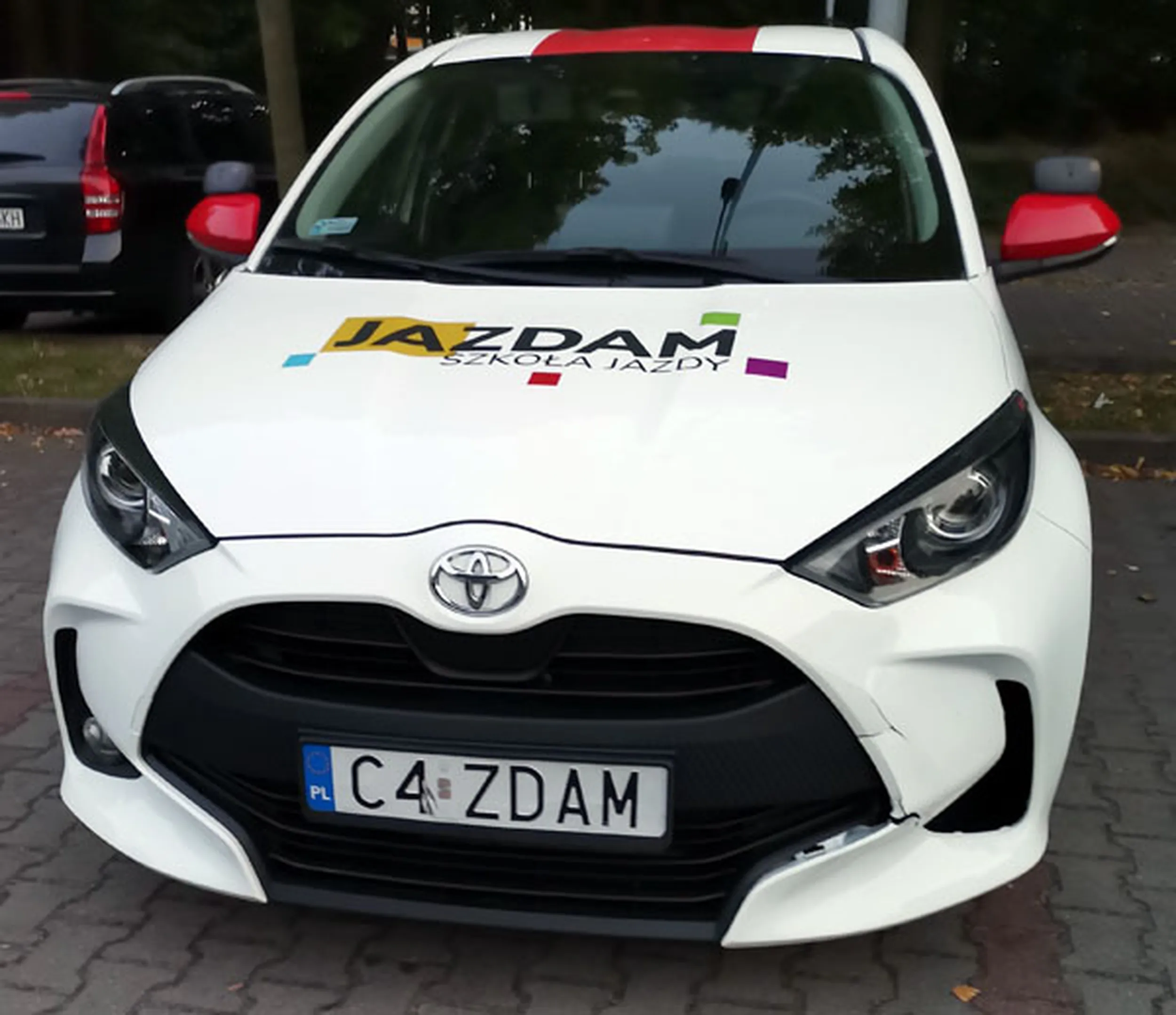 Fajny numer, blacha C4 ZDAM