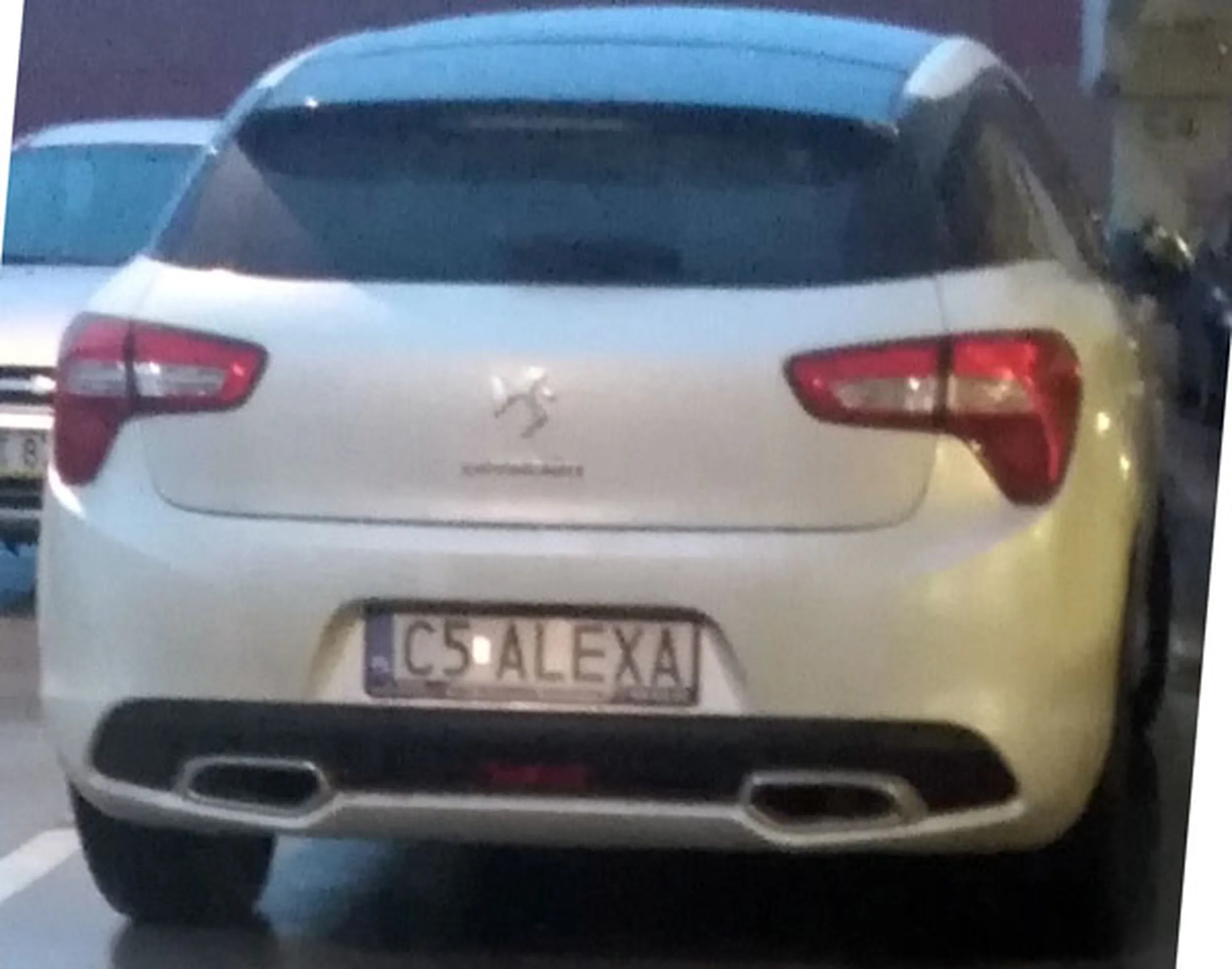 Fajny numer, blacha C5 ALEXA