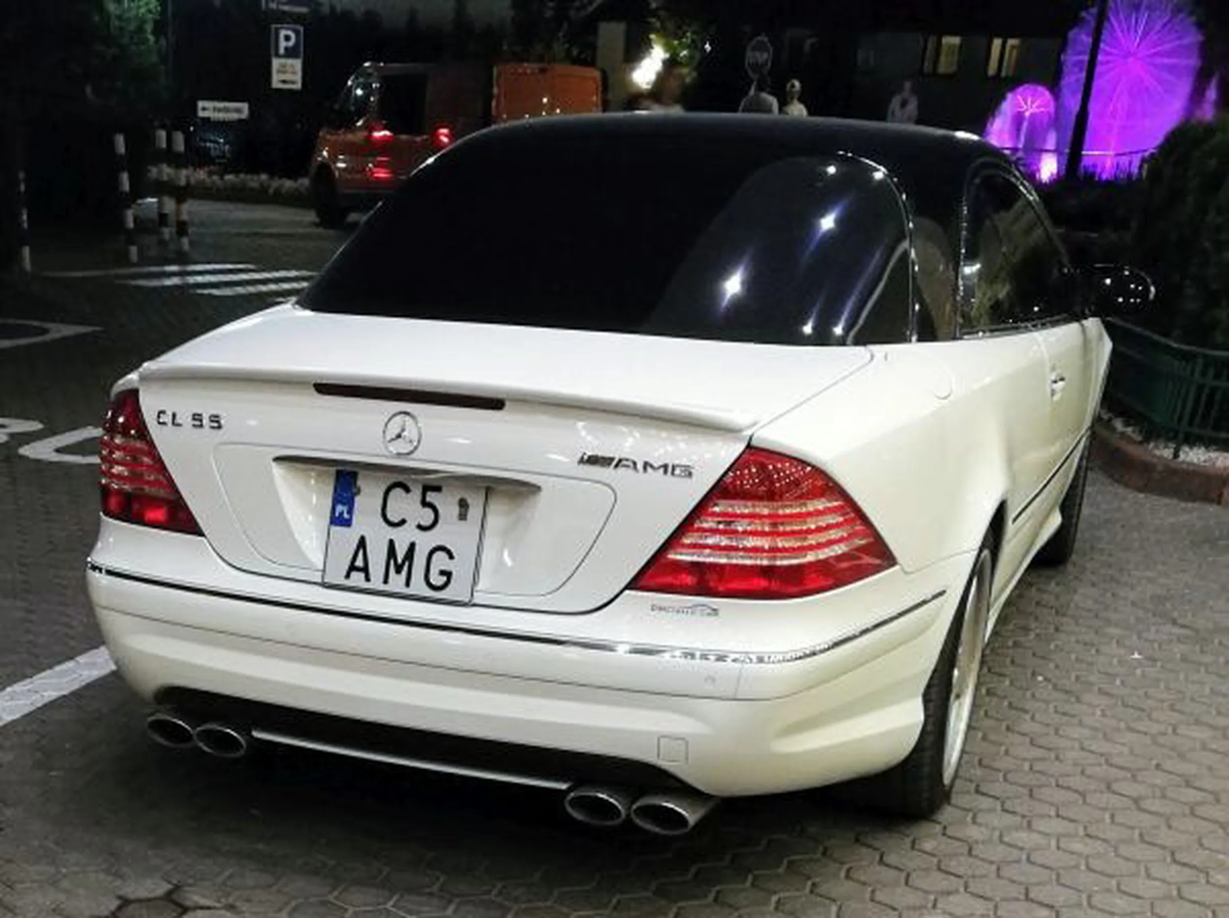 Fajny numer, blacha C5 AMG