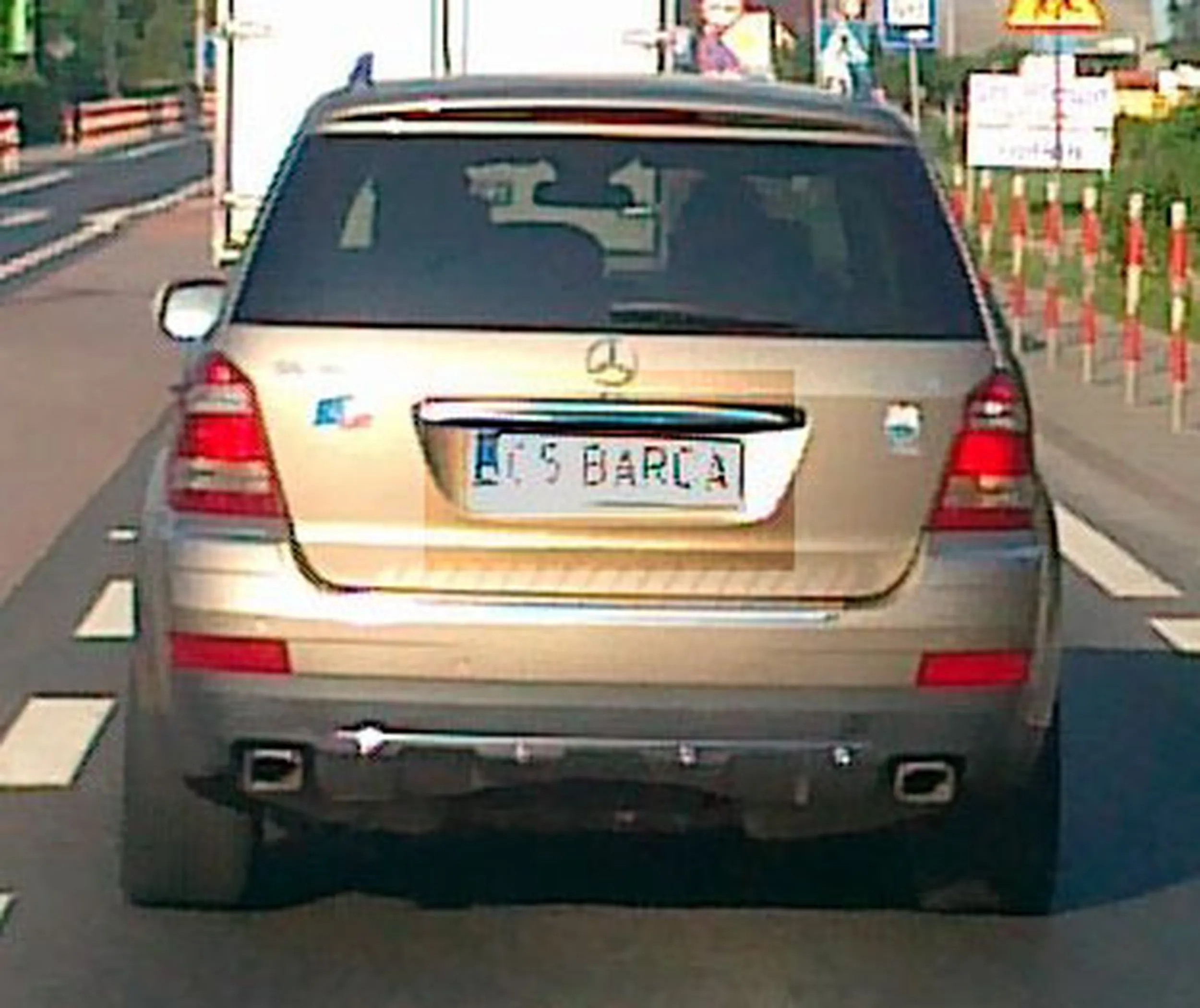 Fajny numer, blacha C5 BARCA