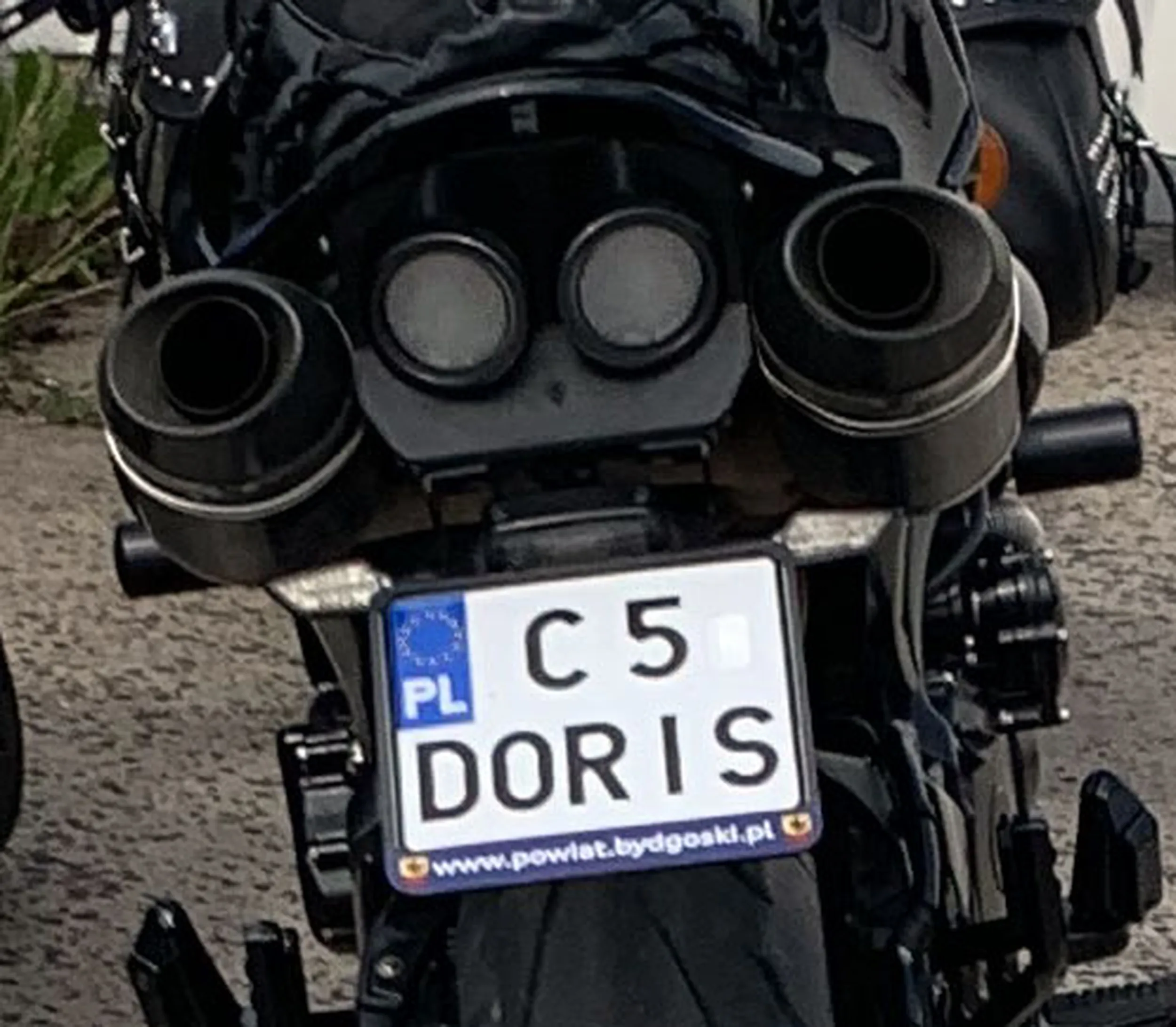 Fajny numer, blacha C5 DORIS