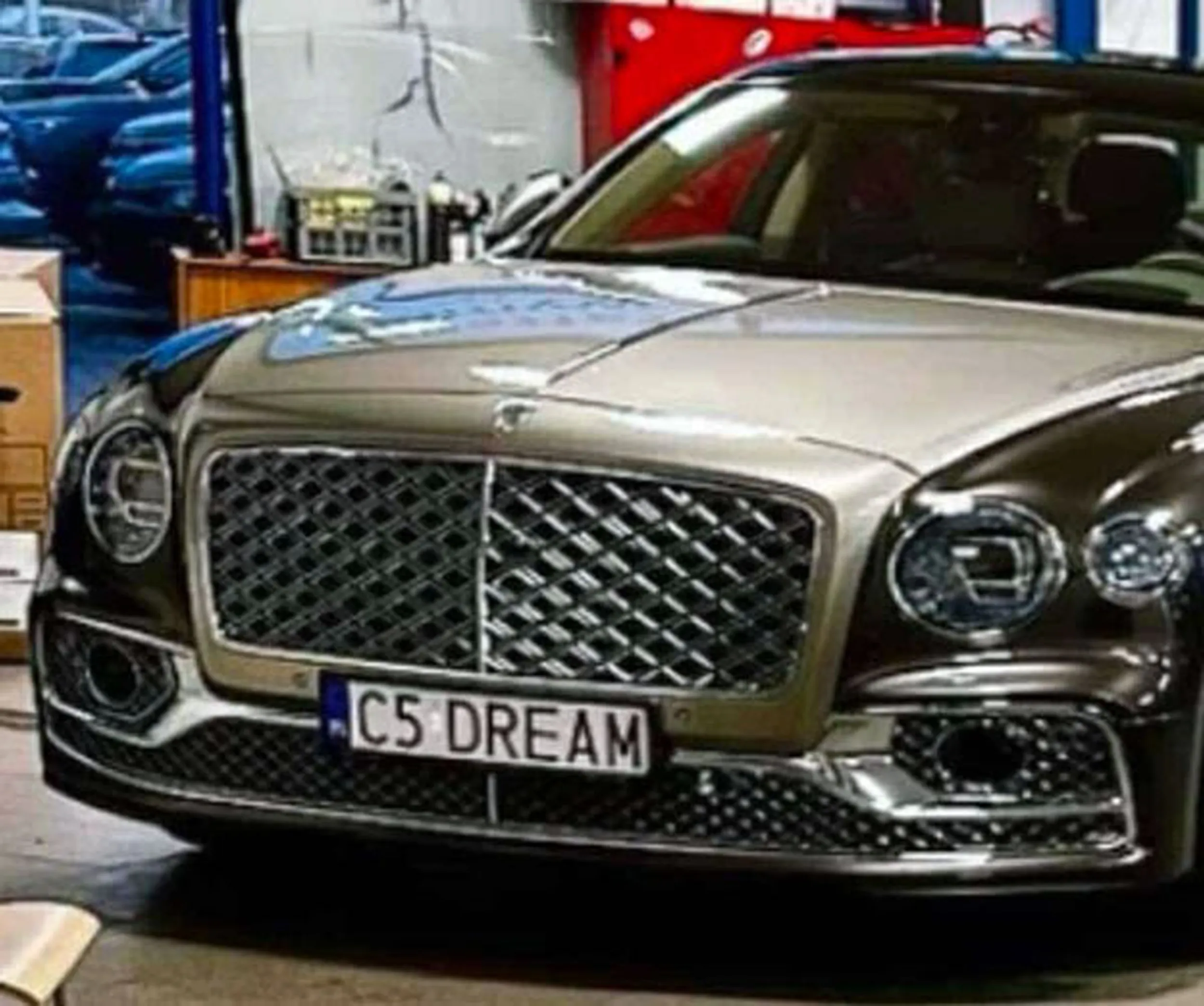 Fajny numer, blacha C5 DREAM