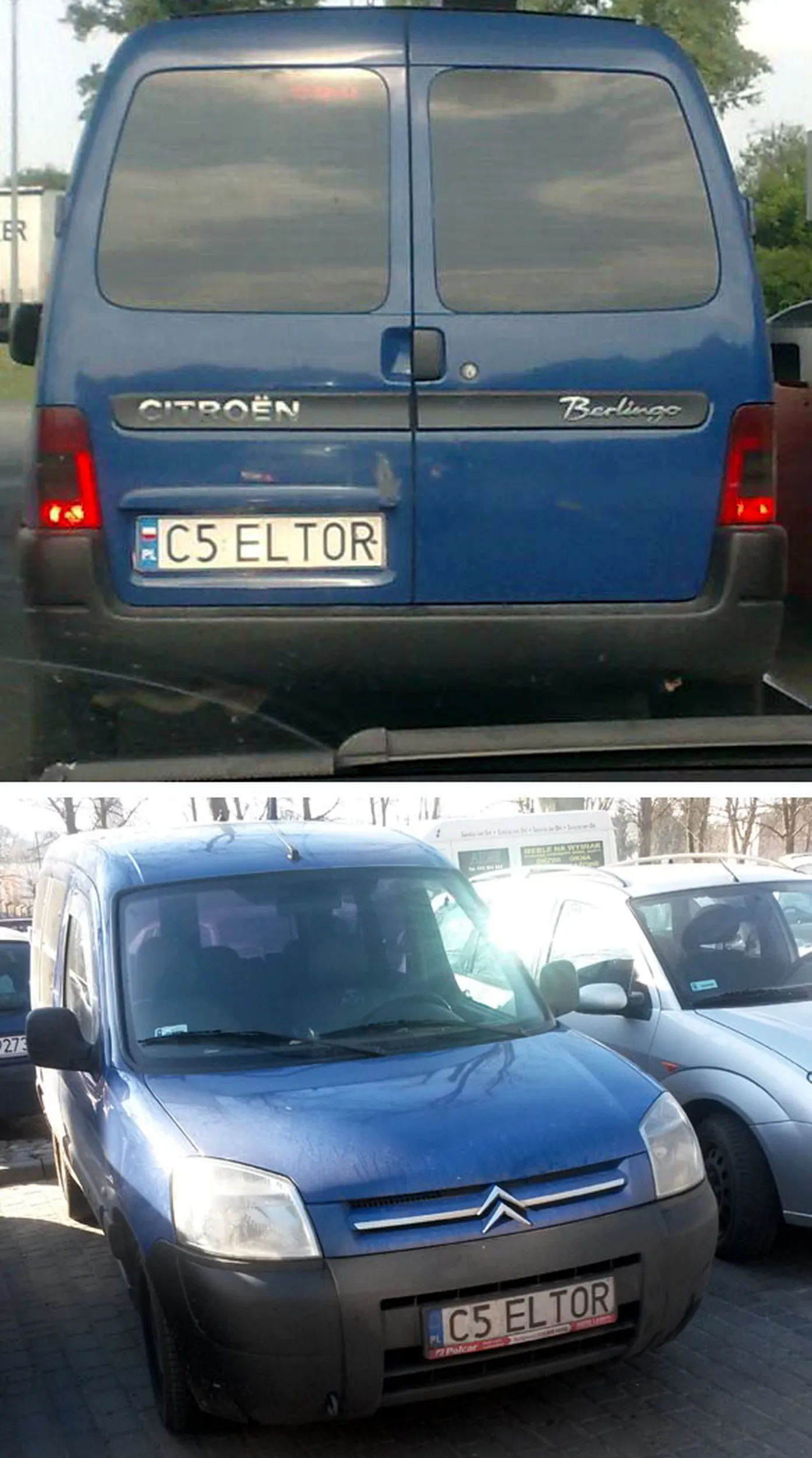 Fajny numer, blacha C5 ELTOR