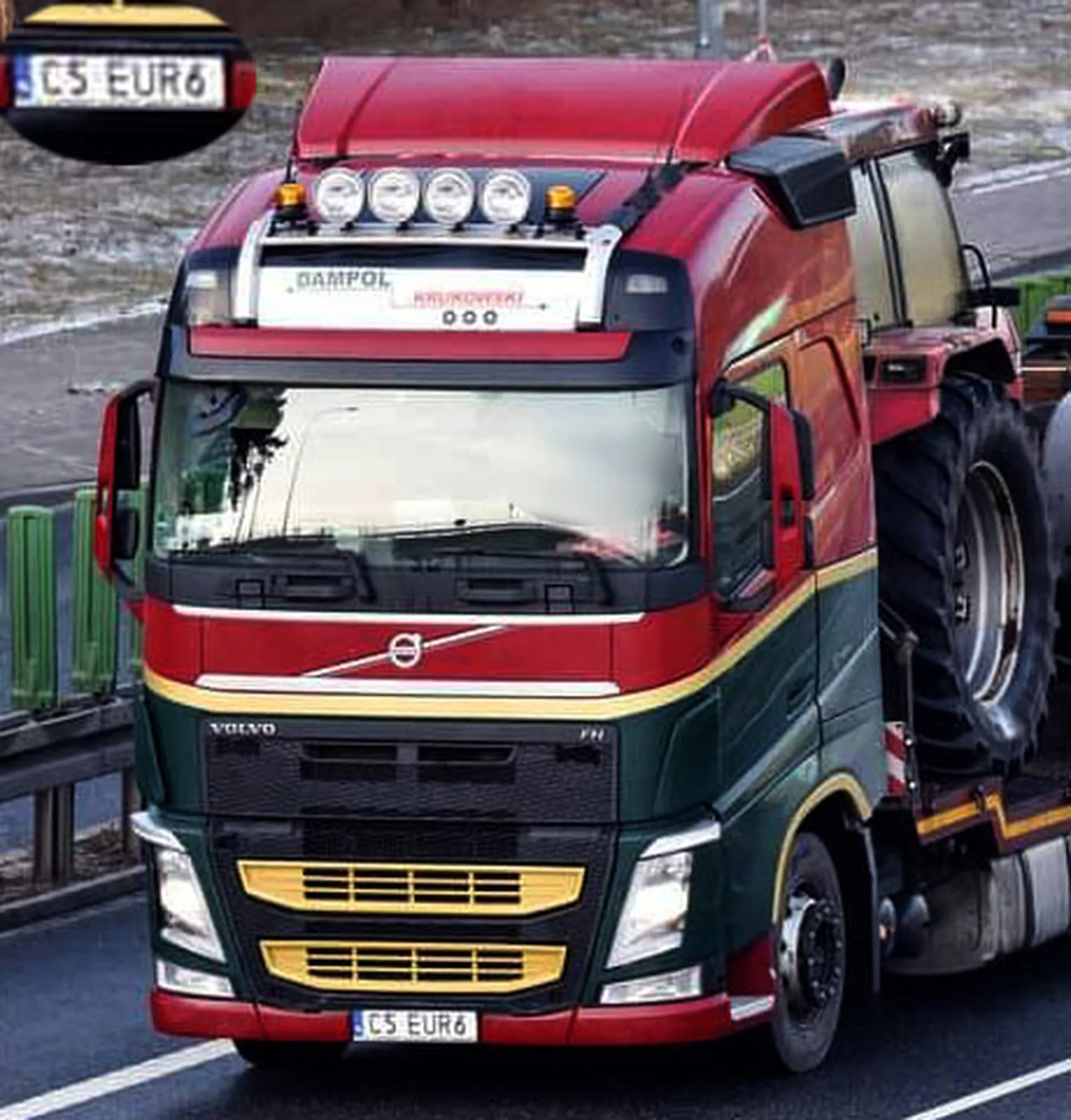 Fajny numer, blacha C5 EUR6