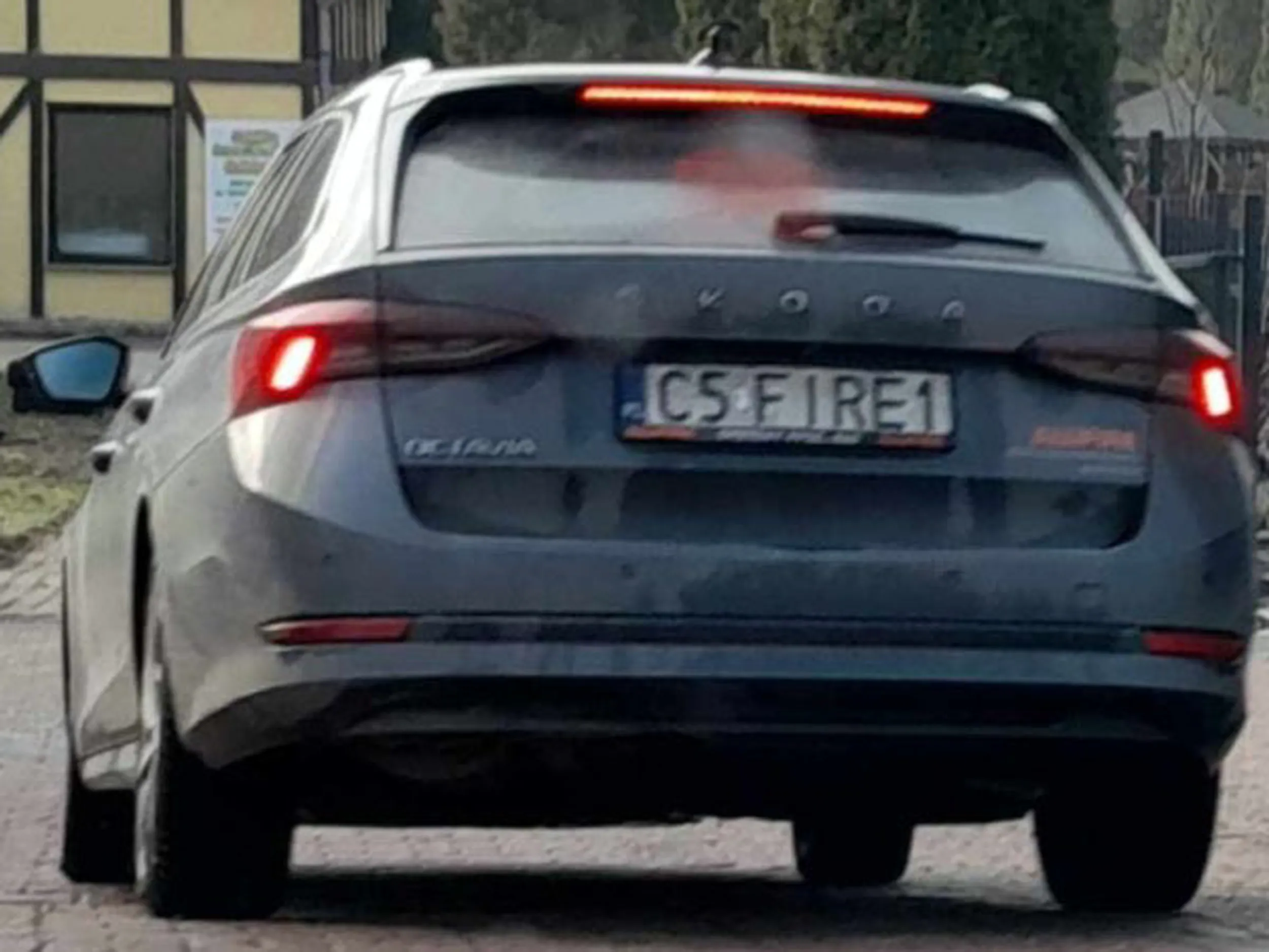 Fajny numer, blacha C5 FIRE1