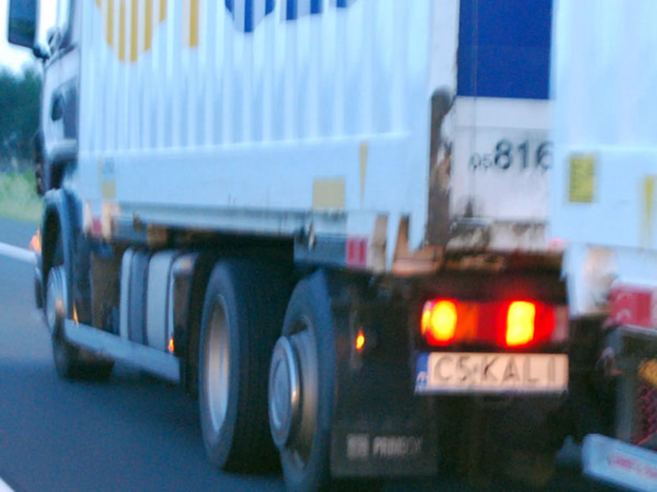 Fajny numer, blacha C5 KALI