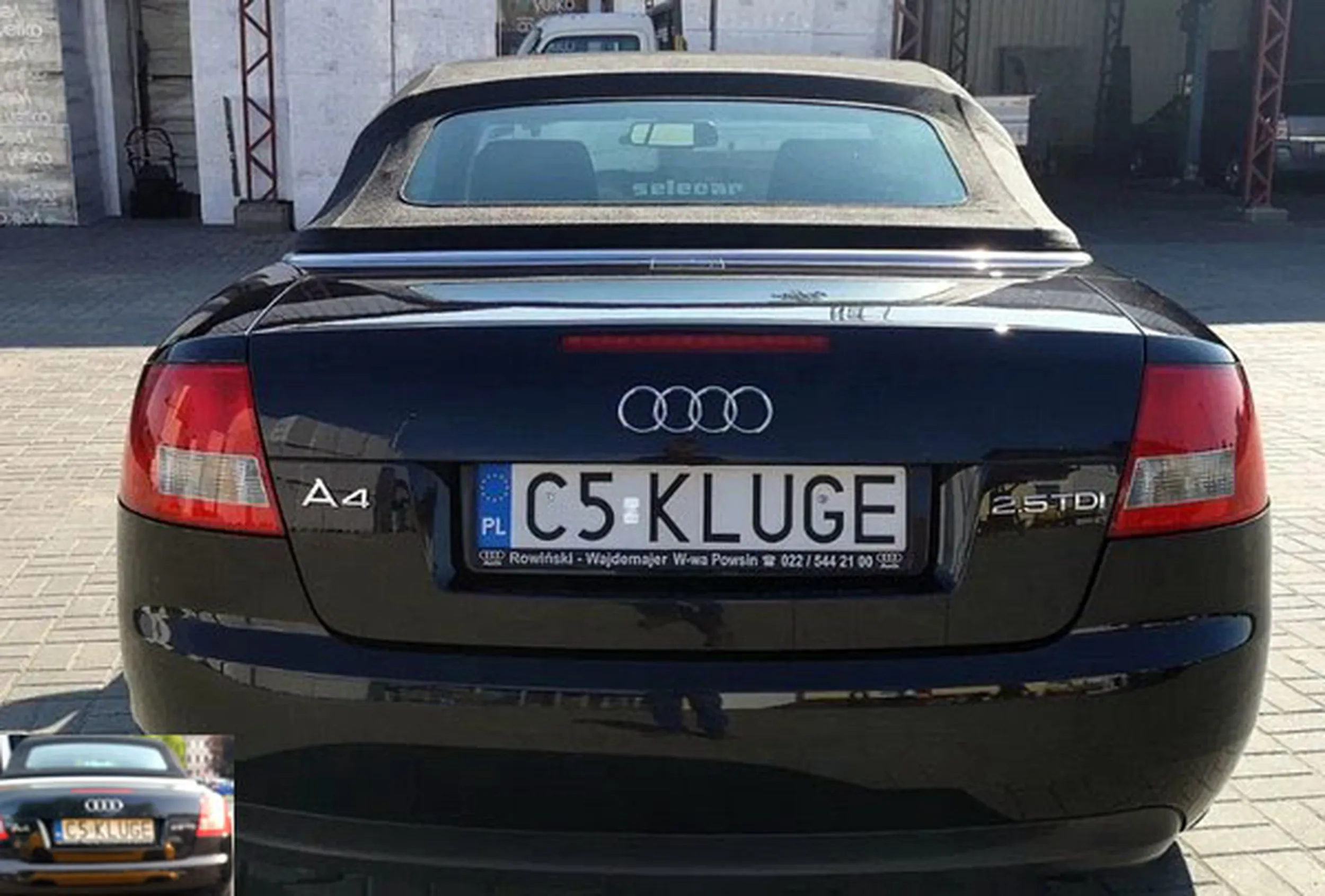Fajny numer, blacha C5 KLUGE