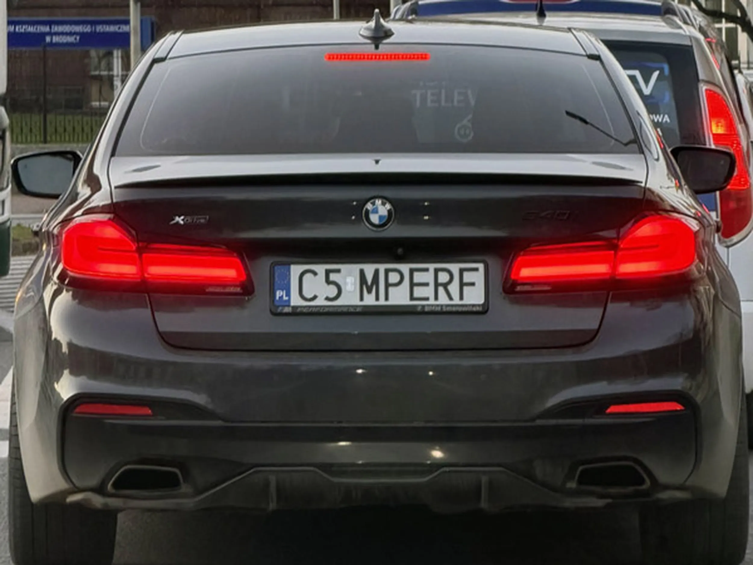 Fajny numer, blacha C5 MPERF