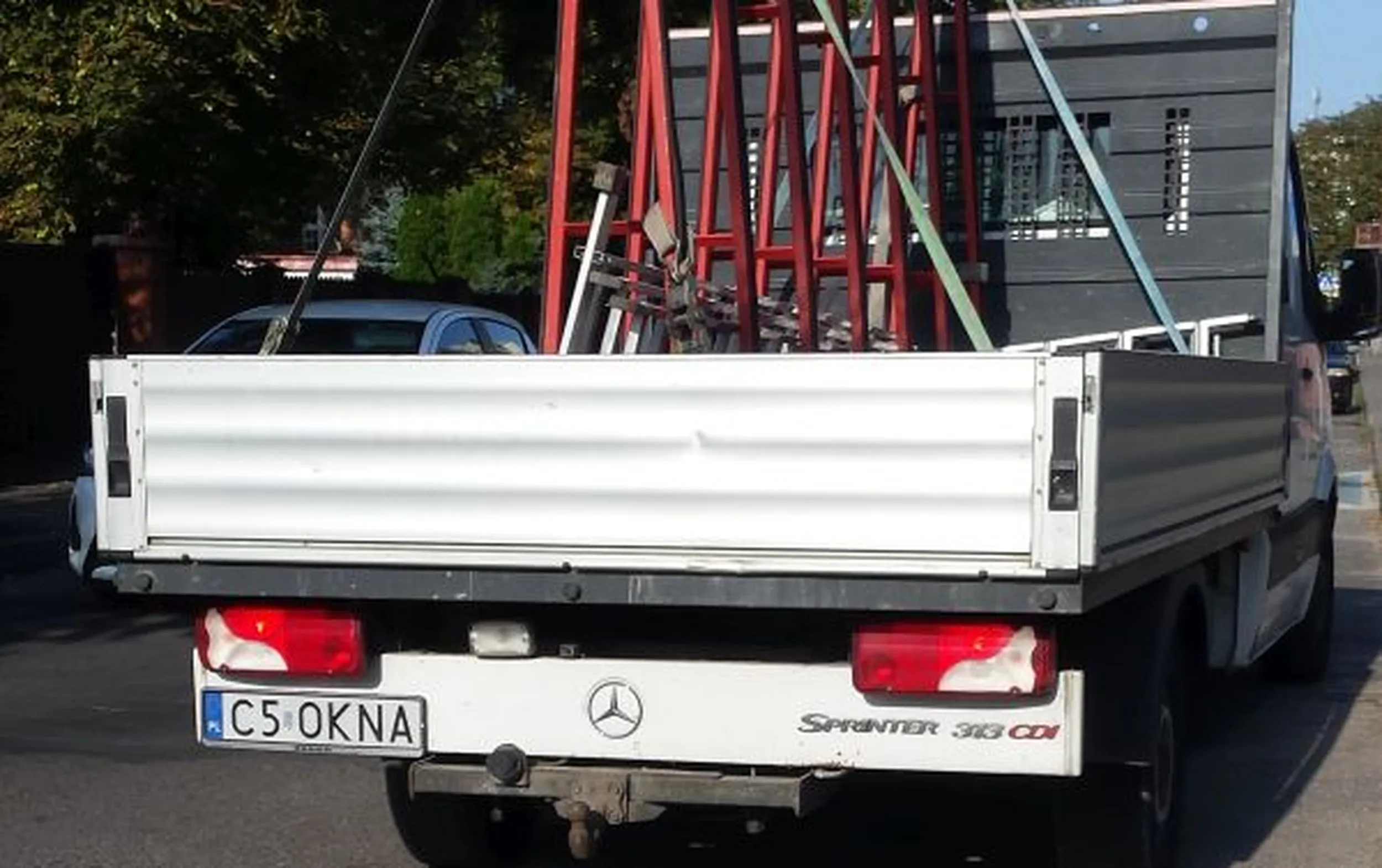 Fajny numer, blacha C5 OKNA