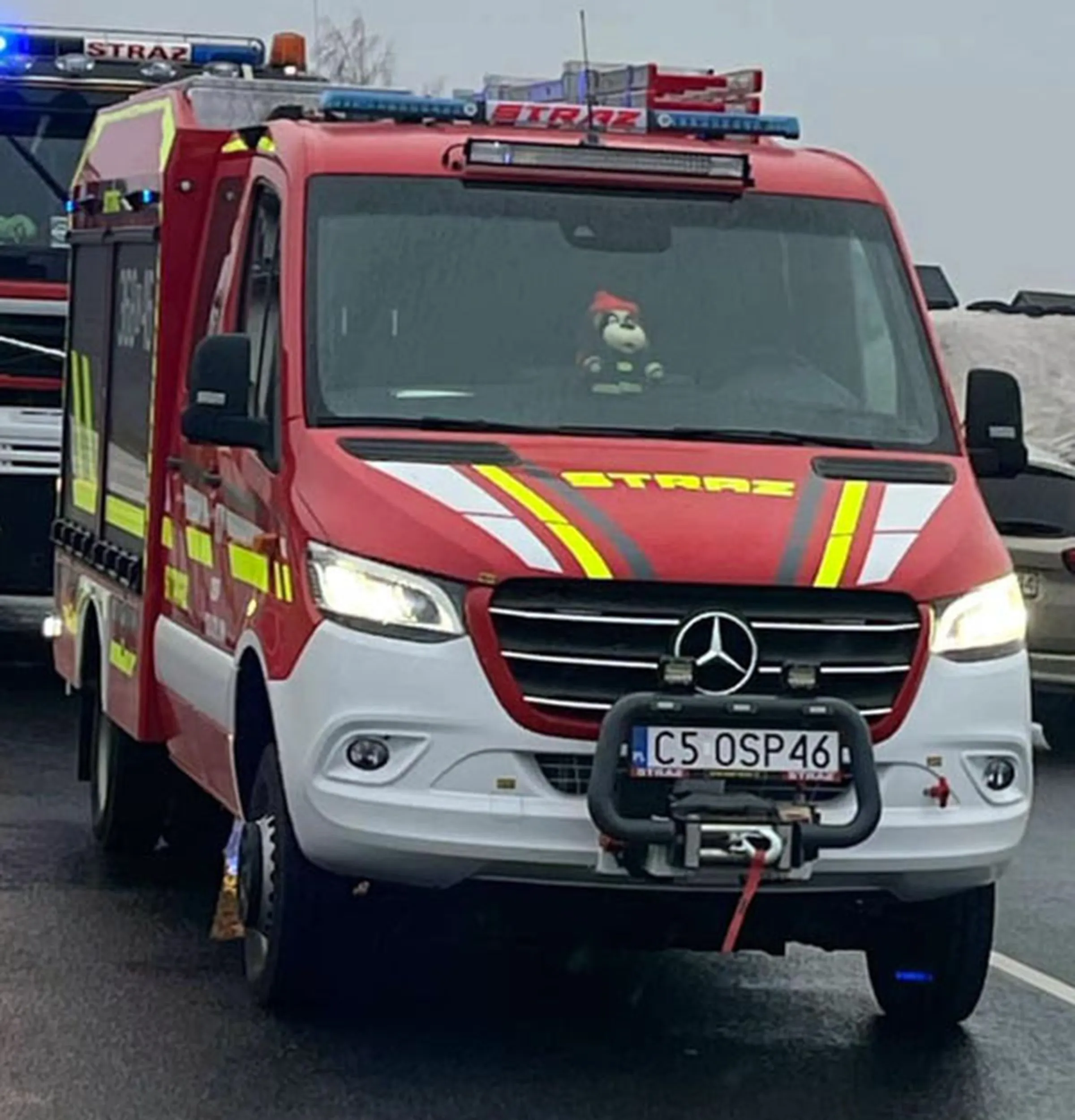 Fajny numer, blacha C5 OSP46