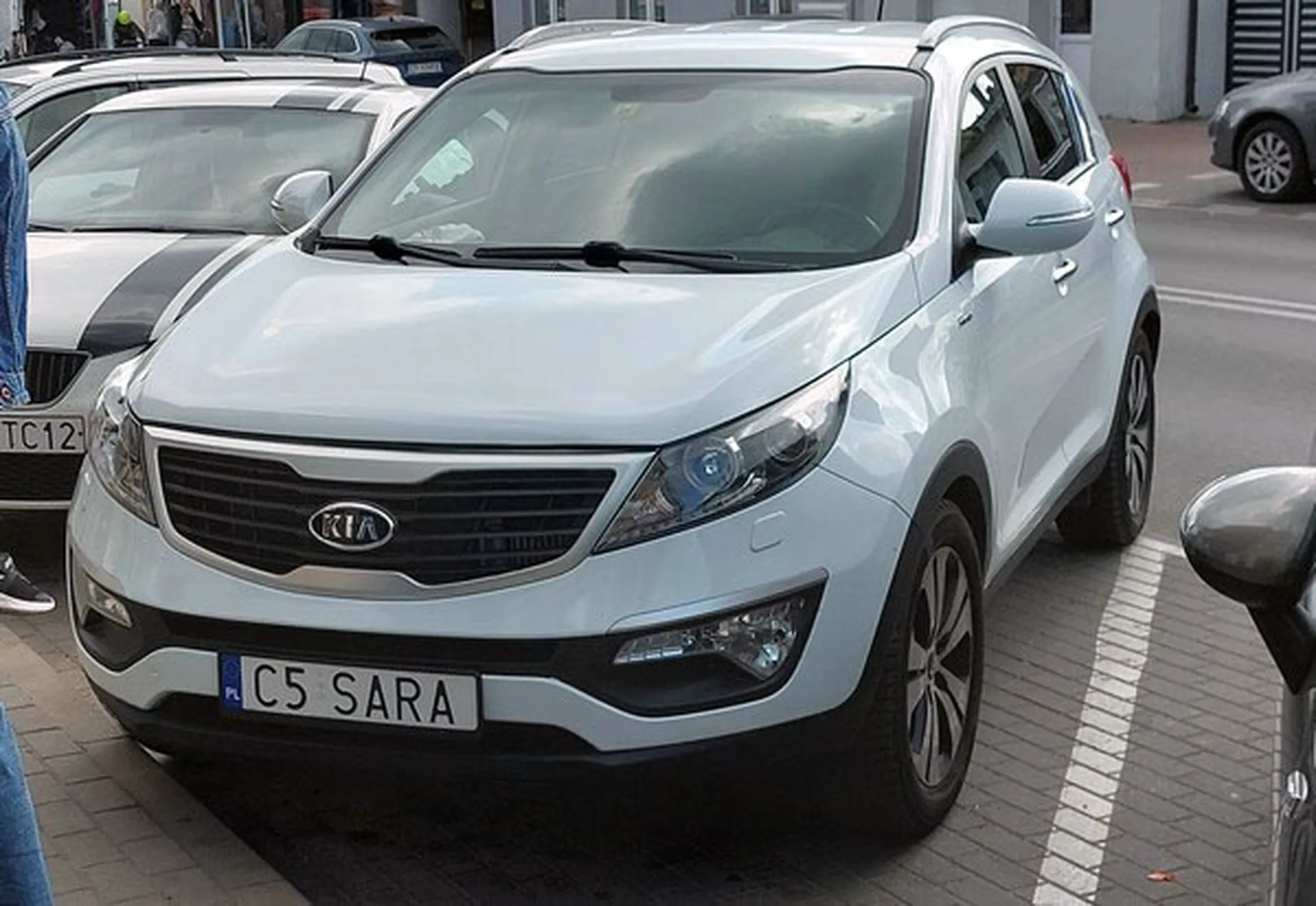 Fajny numer, blacha C5 SARA