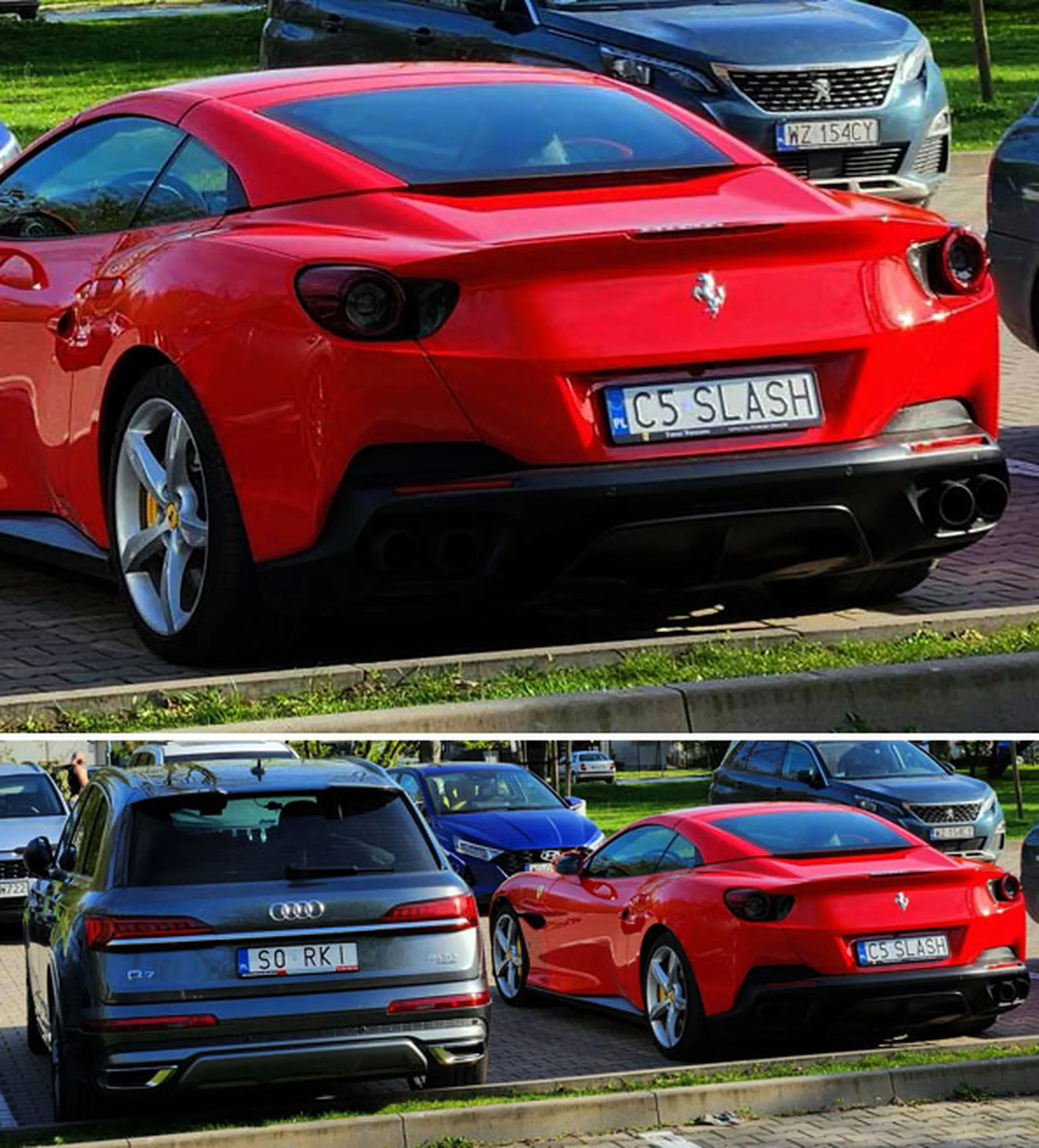 Fajny numer, blacha C5 SLASH