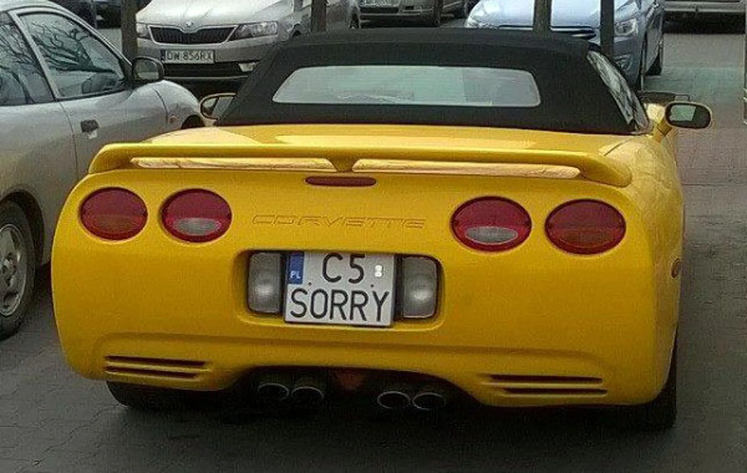 Fajny numer, blacha C5 SORRY