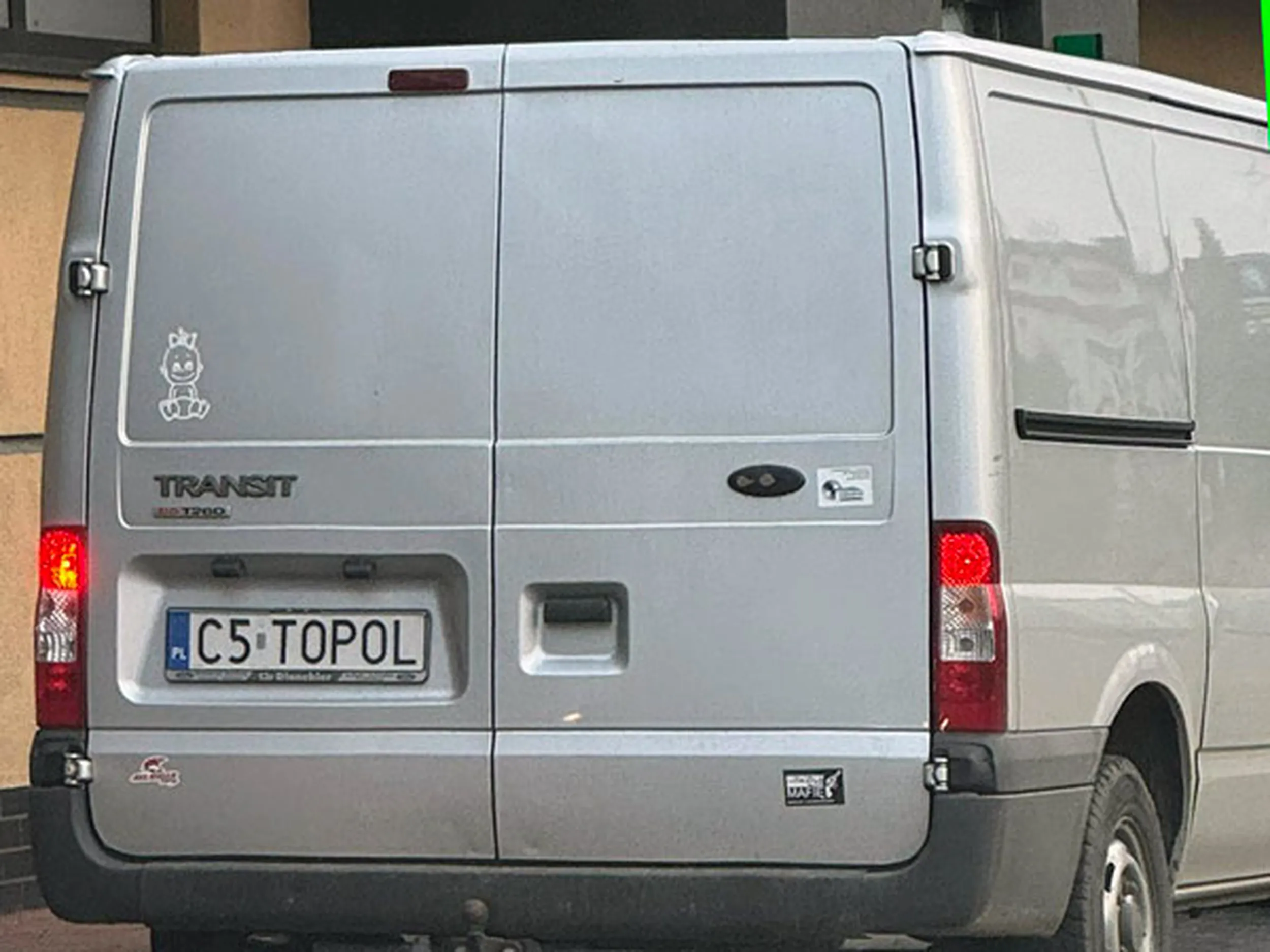 Fajny numer, blacha C5 TOPOL