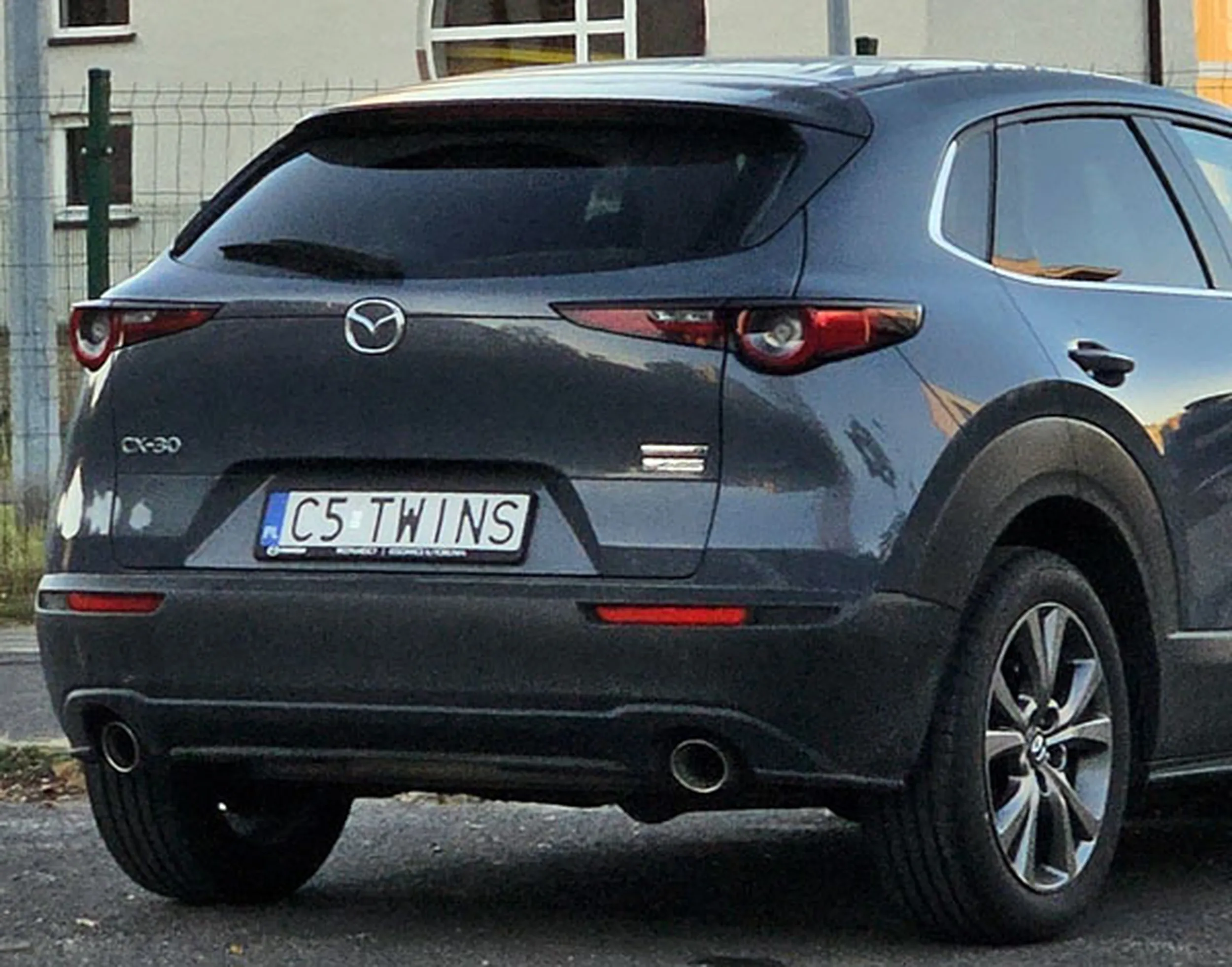 Fajny numer, blacha C5 TWINS