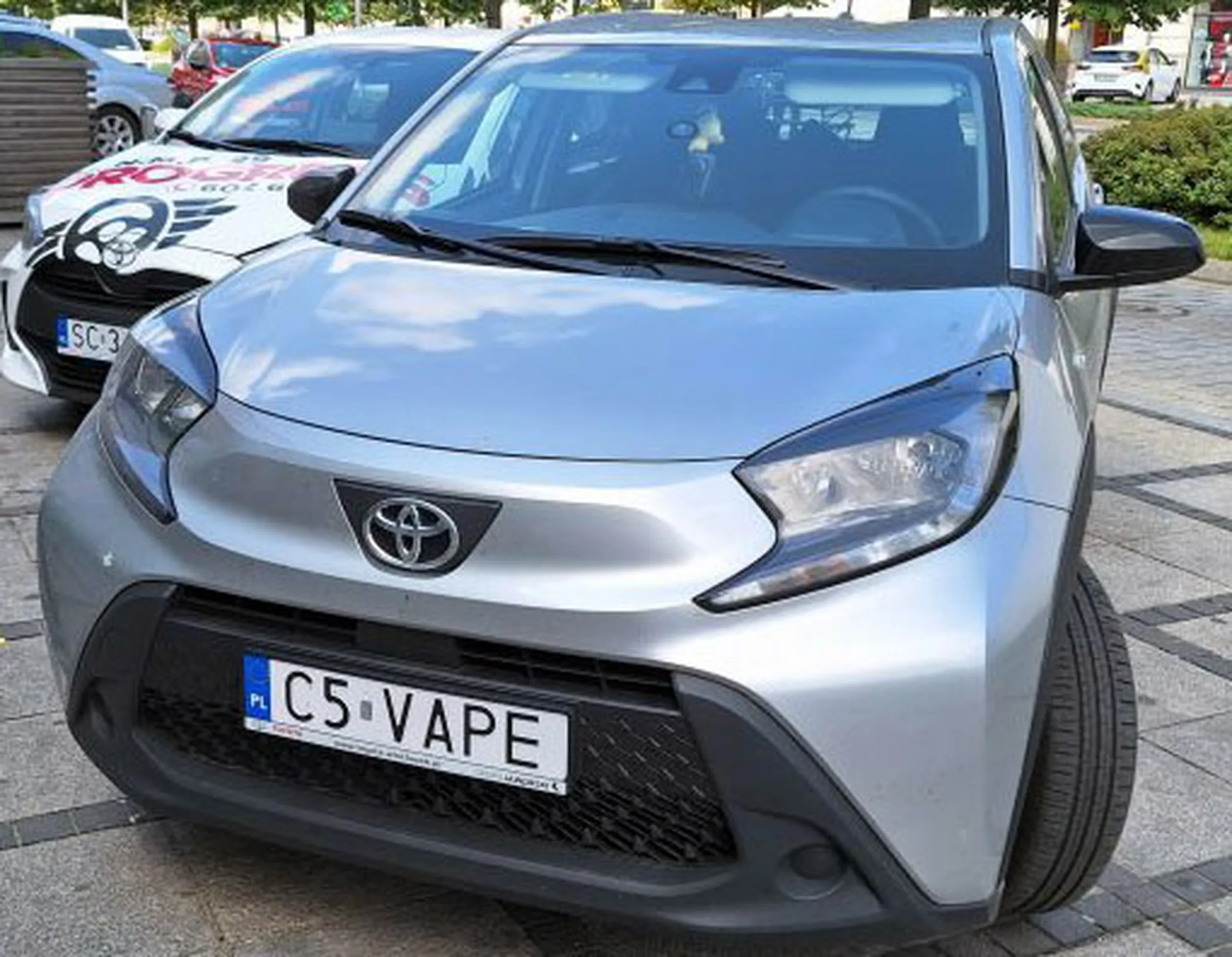 Fajny numer, blacha C5 VAPE