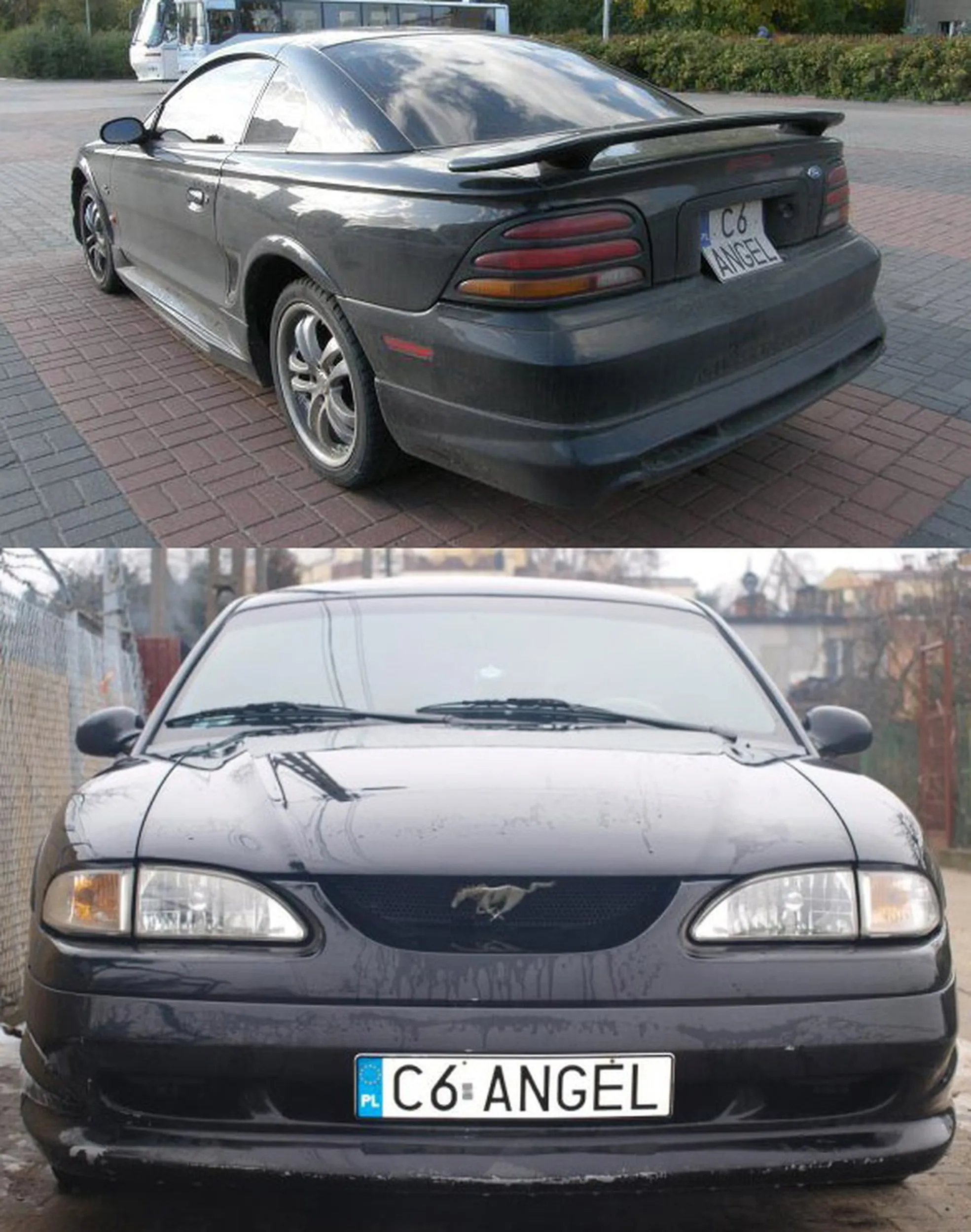 Fajny numer, blacha C6 ANGEL