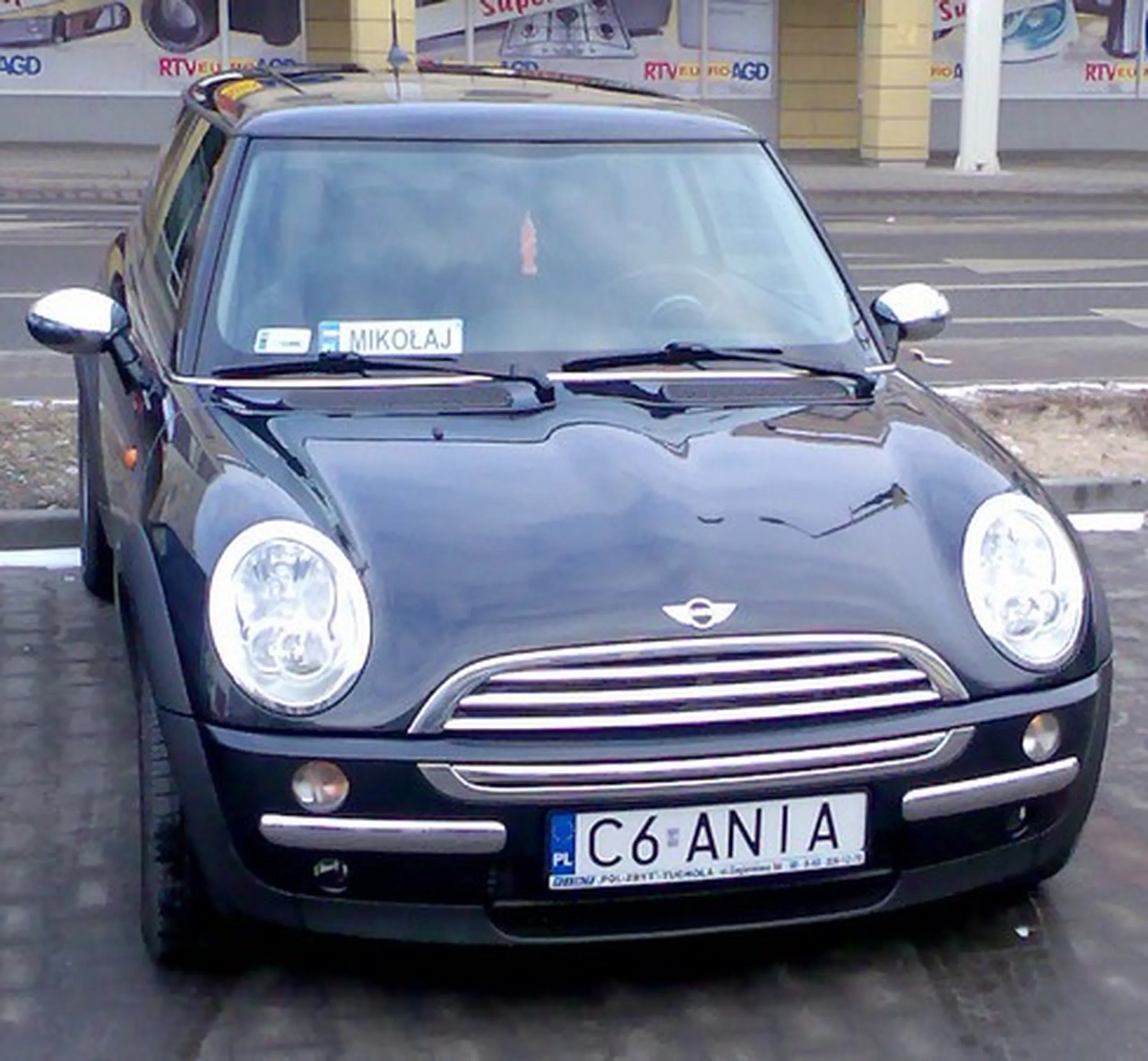 Fajny numer, blacha C6 ANIA