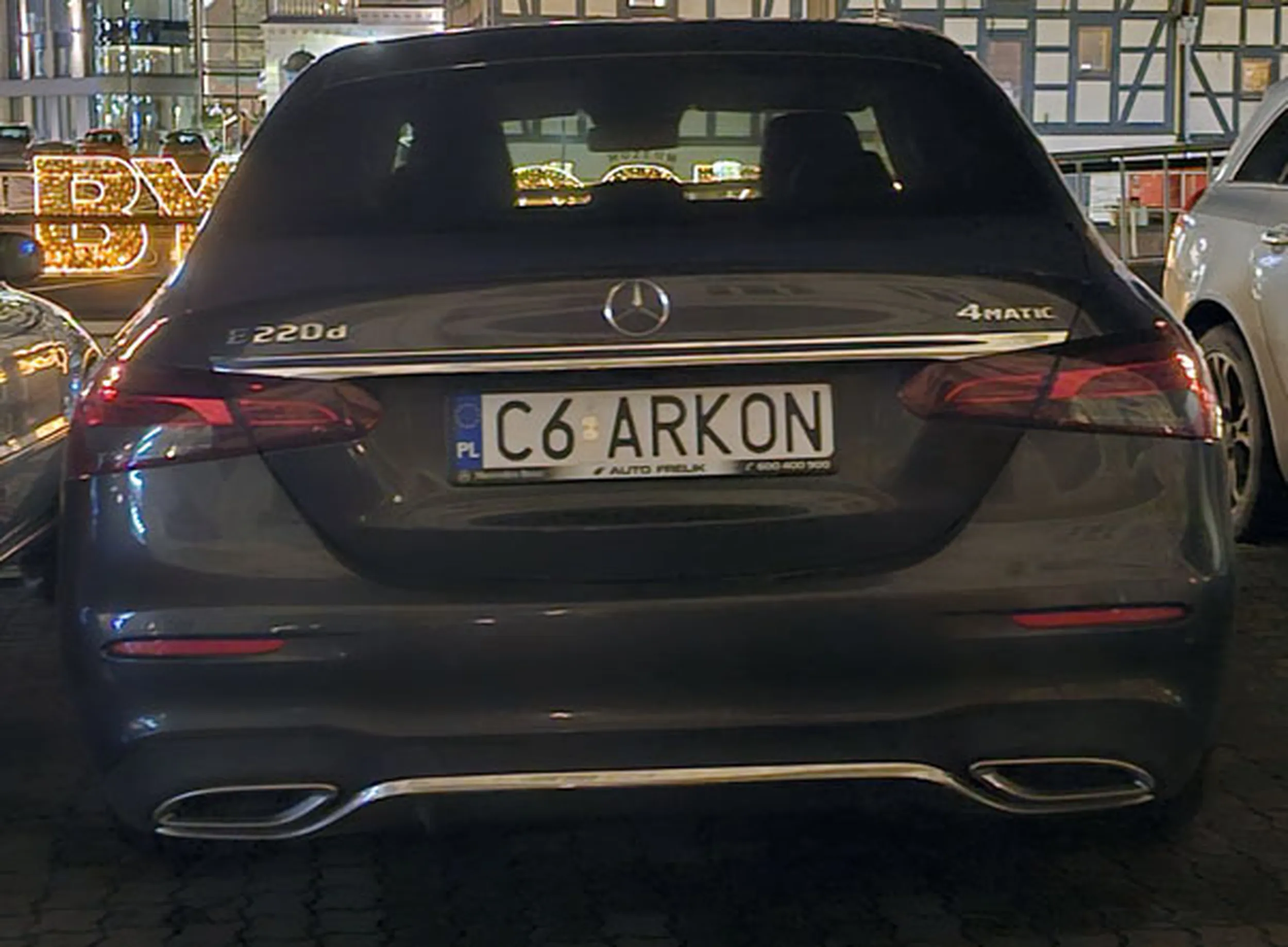 Fajny numer, blacha C6 ARKON