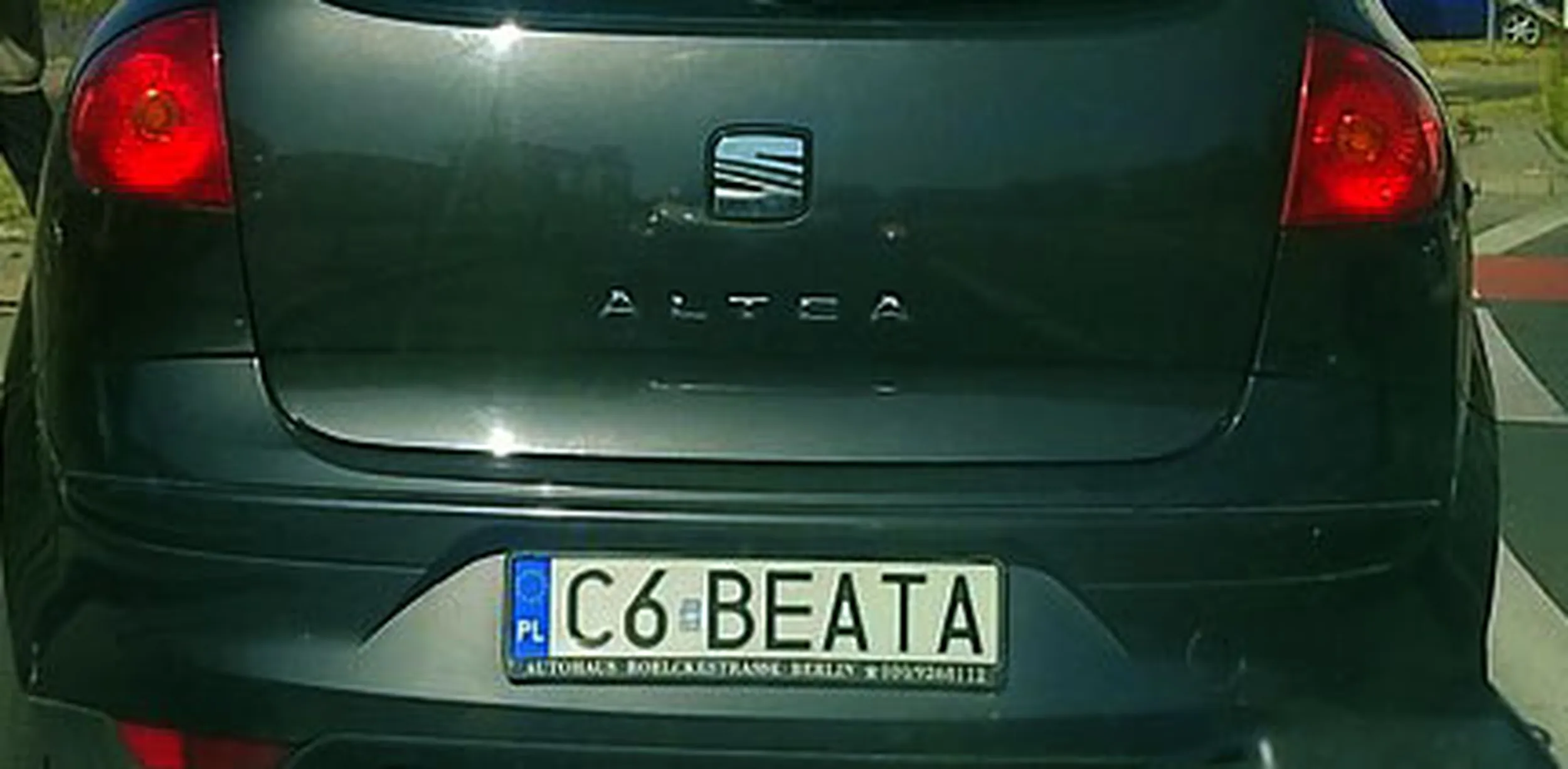 Fajny numer, blacha C6 BEATA