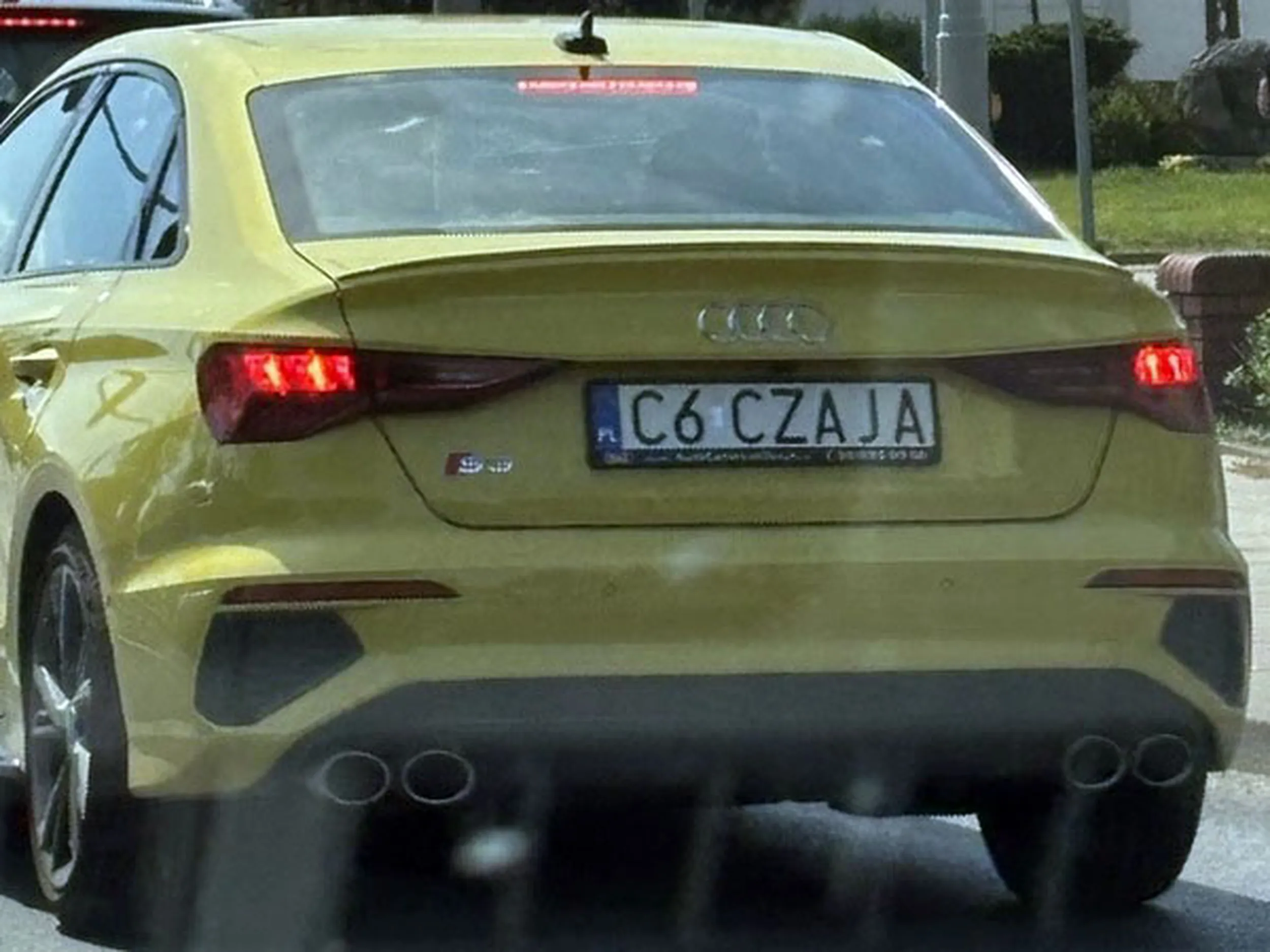 Fajny numer, blacha C6 CZAJA