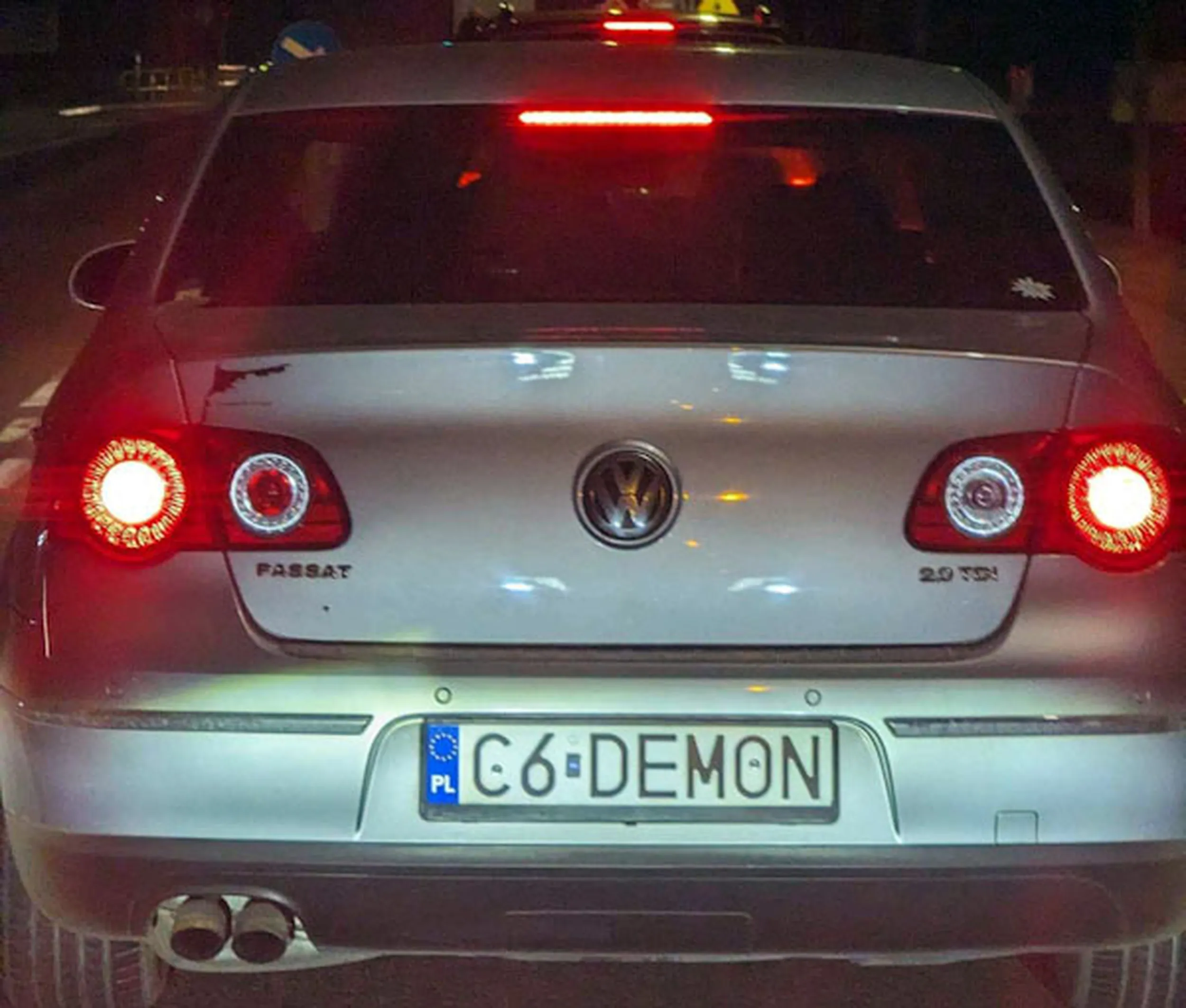 Fajny numer, blacha C6 DEMON