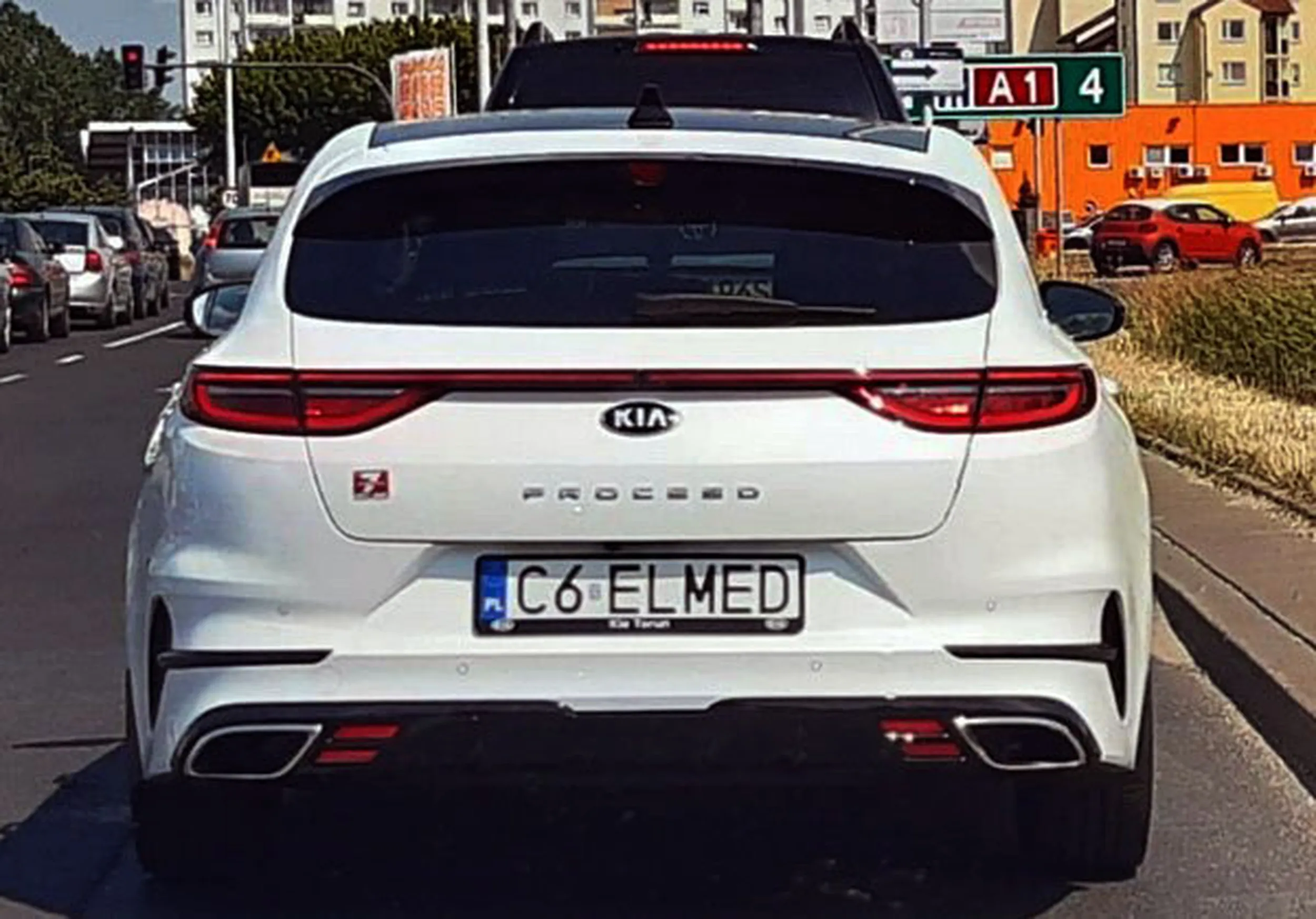 Fajny numer, blacha C6 ELMED