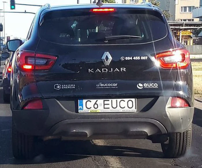 Fajny numer, blacha C6 EUCO