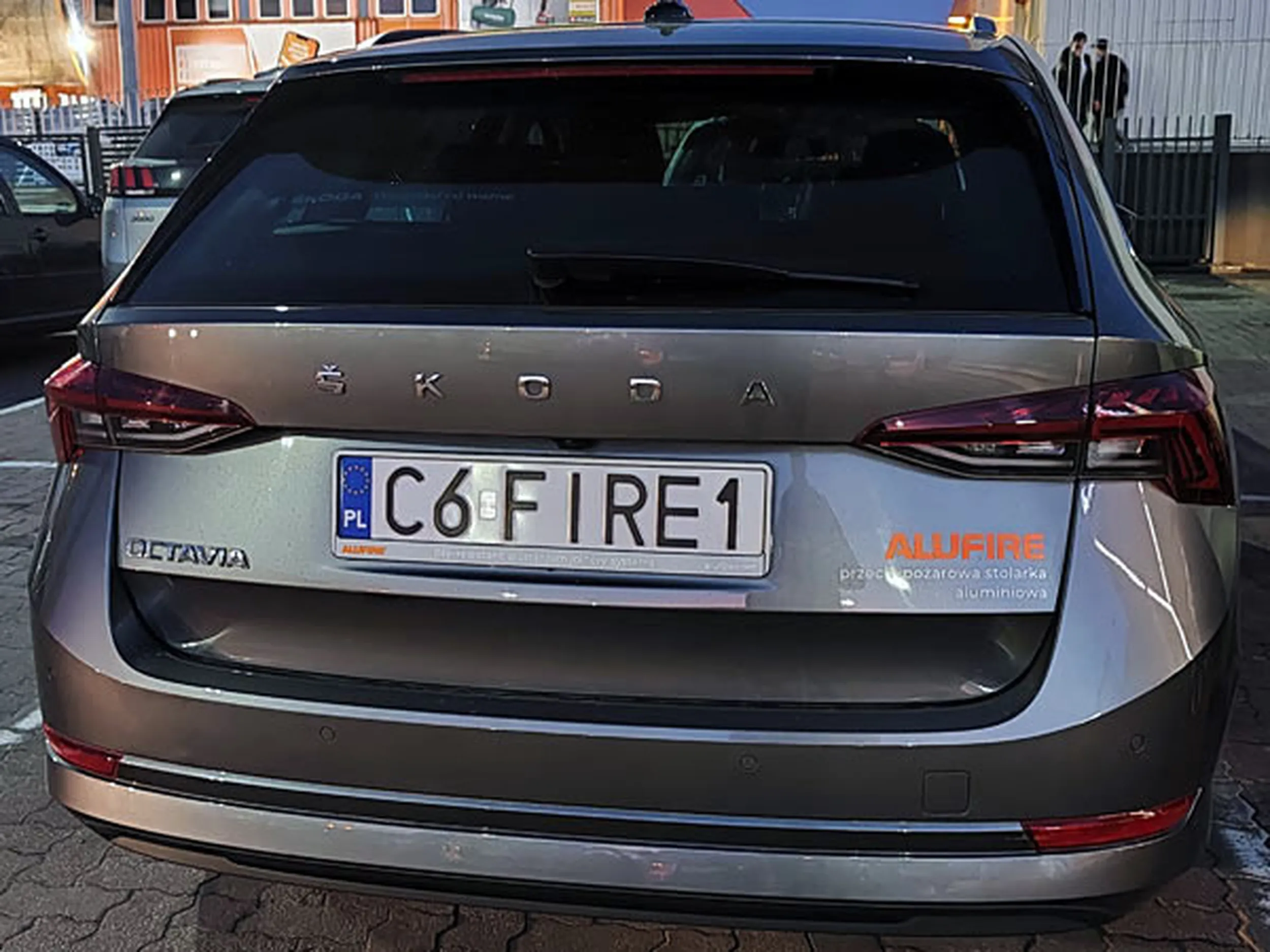 Fajny numer, blacha C6 FIRE1